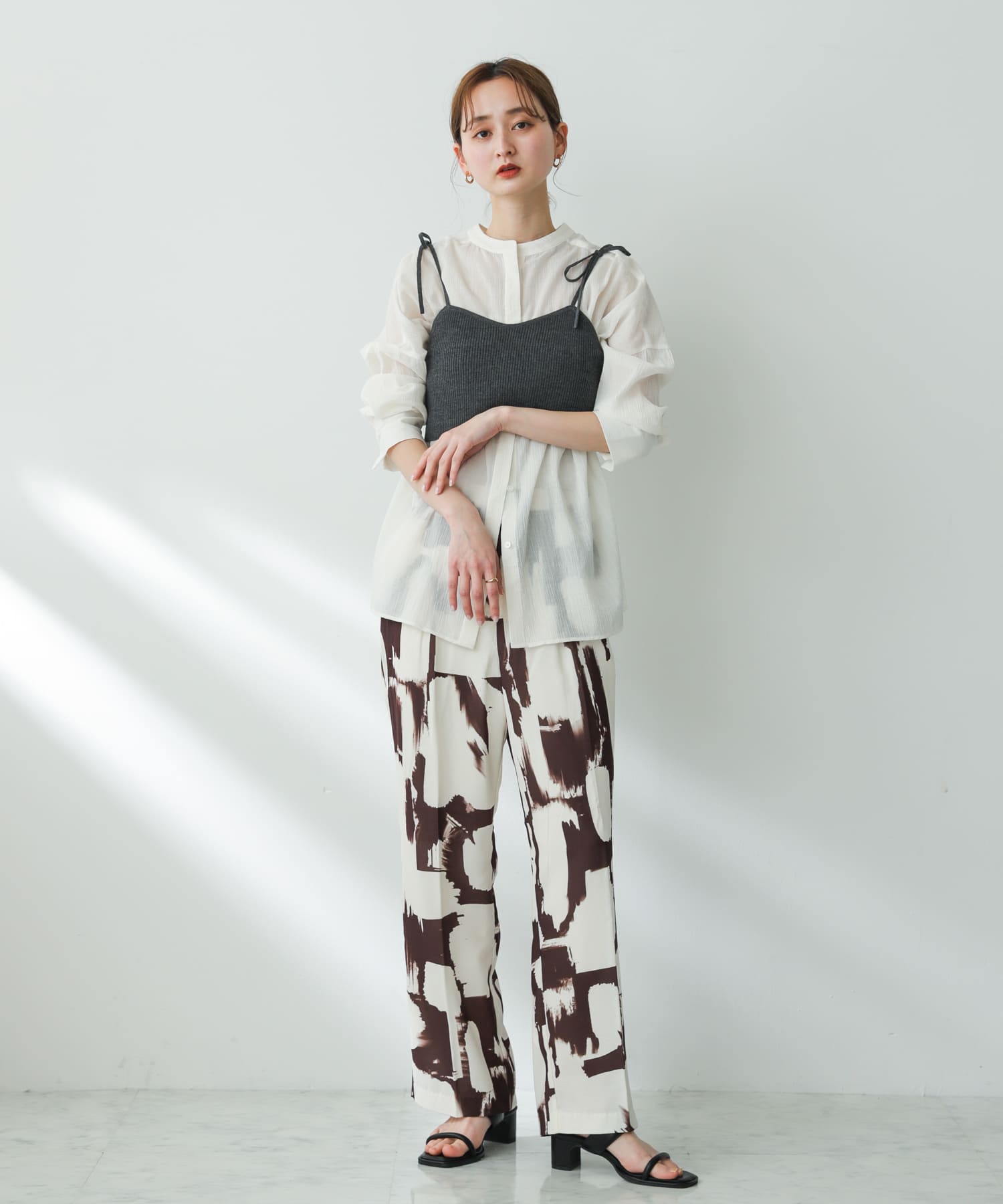 身長：169cm サイズ：one