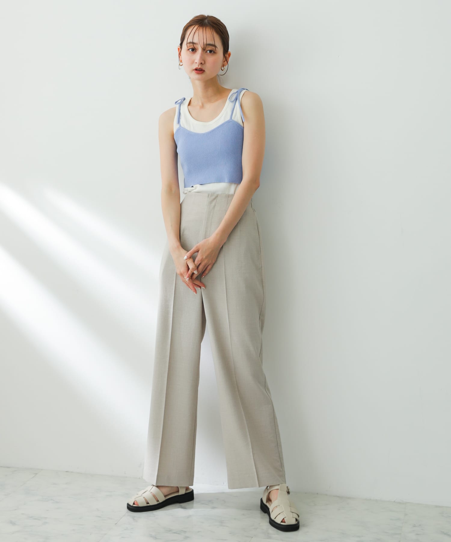 身長：169cm サイズ：one