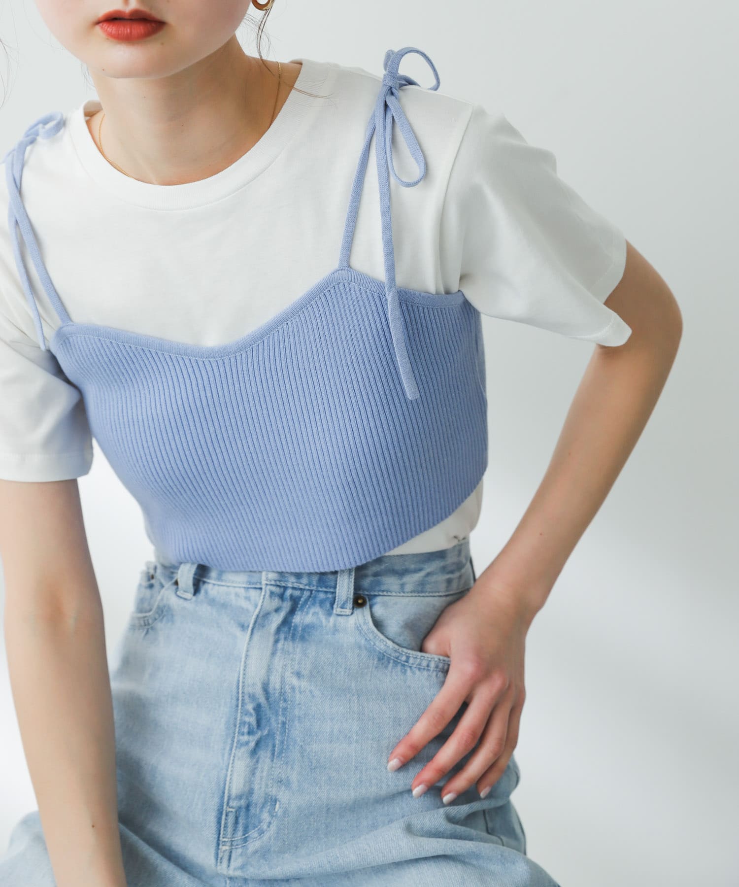 身長：169cm サイズ：one