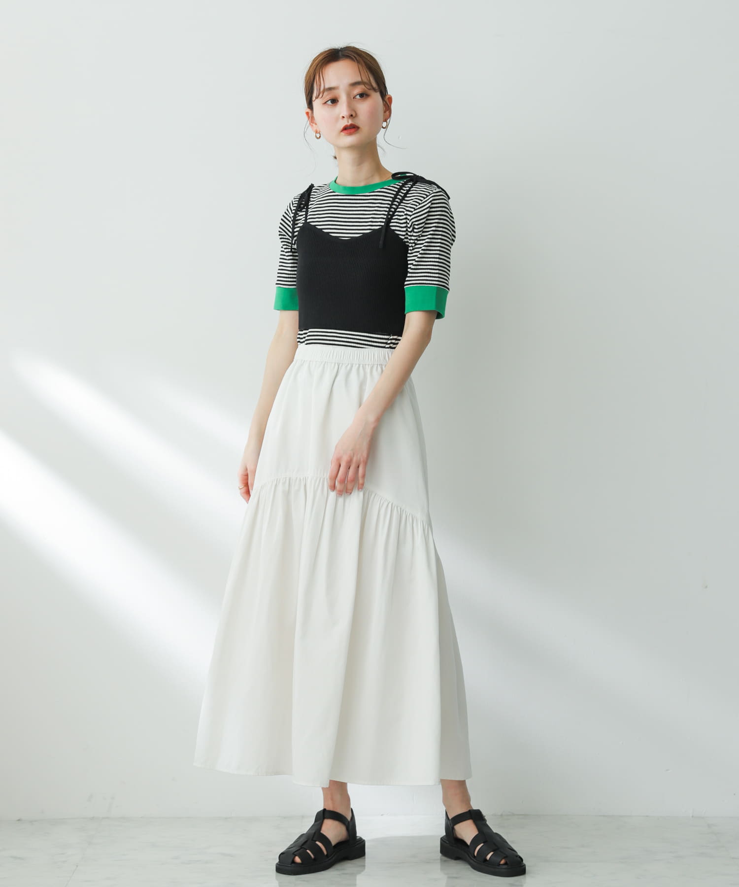 身長：169cm サイズ：one