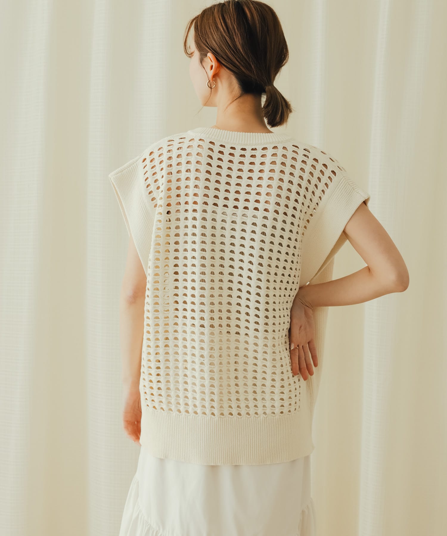 身長：169cm サイズ：one