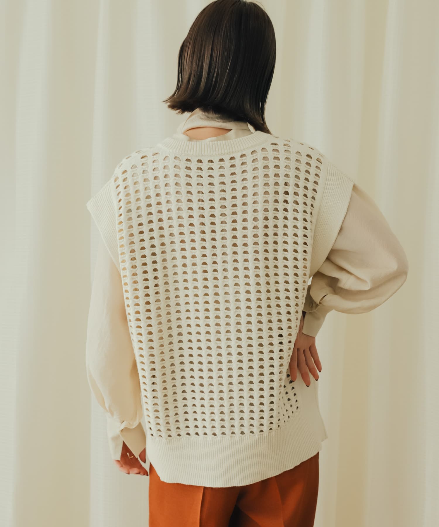 身長：169cm サイズ：one