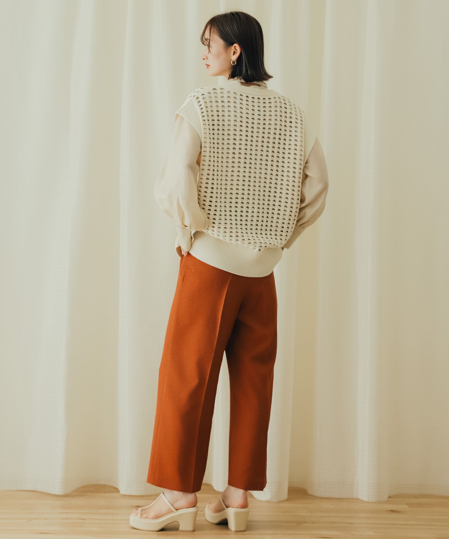 身長：169cm サイズ：one