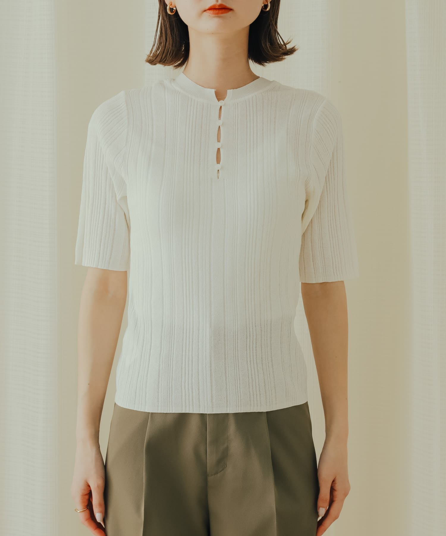 身長：169cm サイズ：one