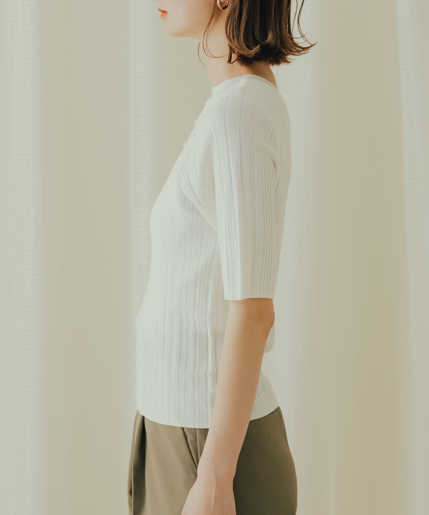 身長：169cm サイズ：one