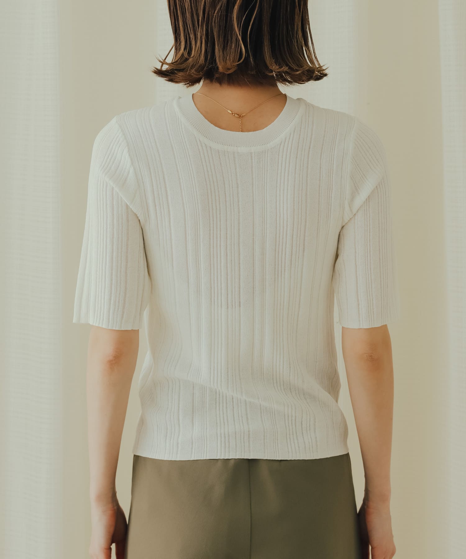 身長：169cm サイズ：one