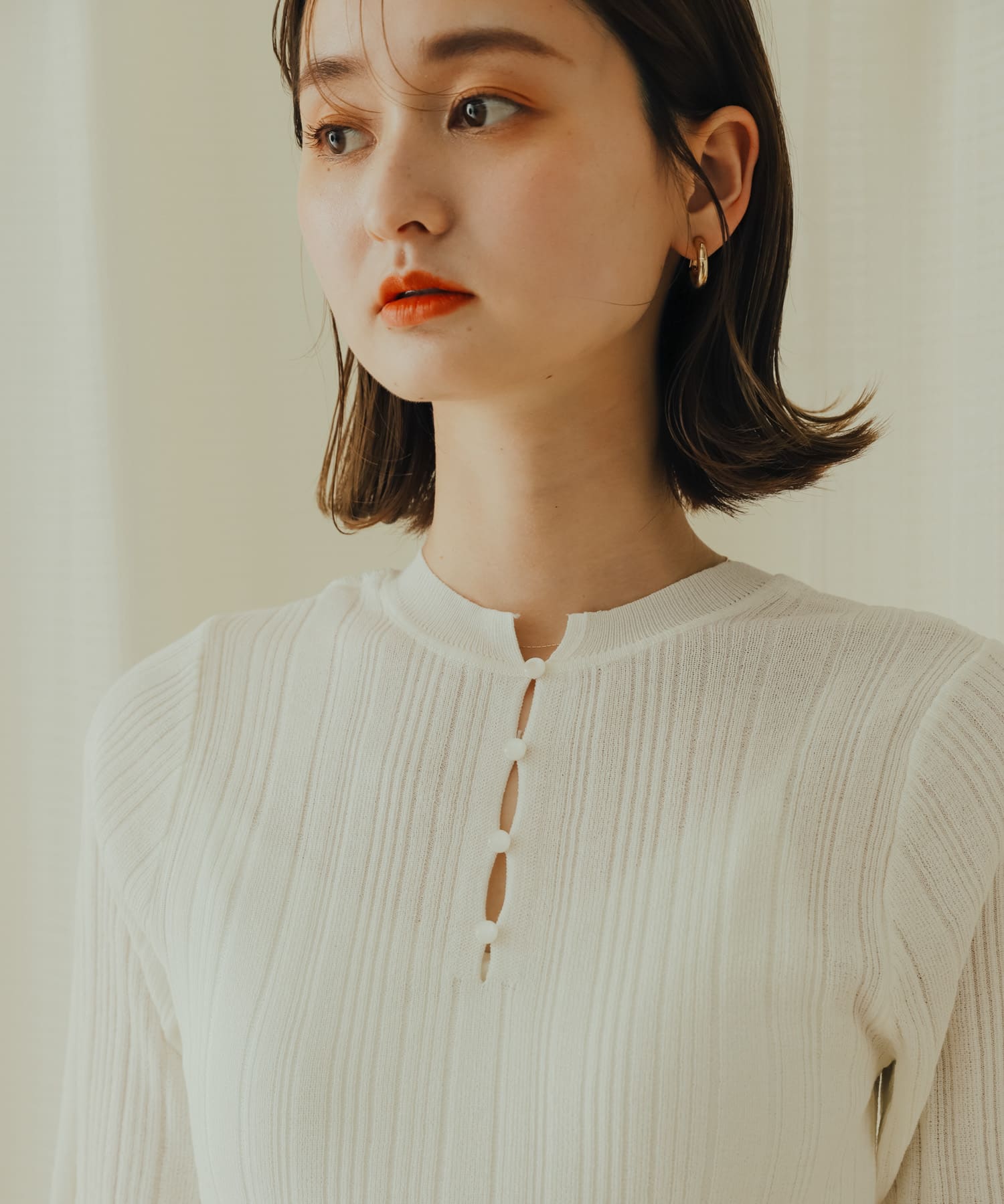 身長：169cm サイズ：one