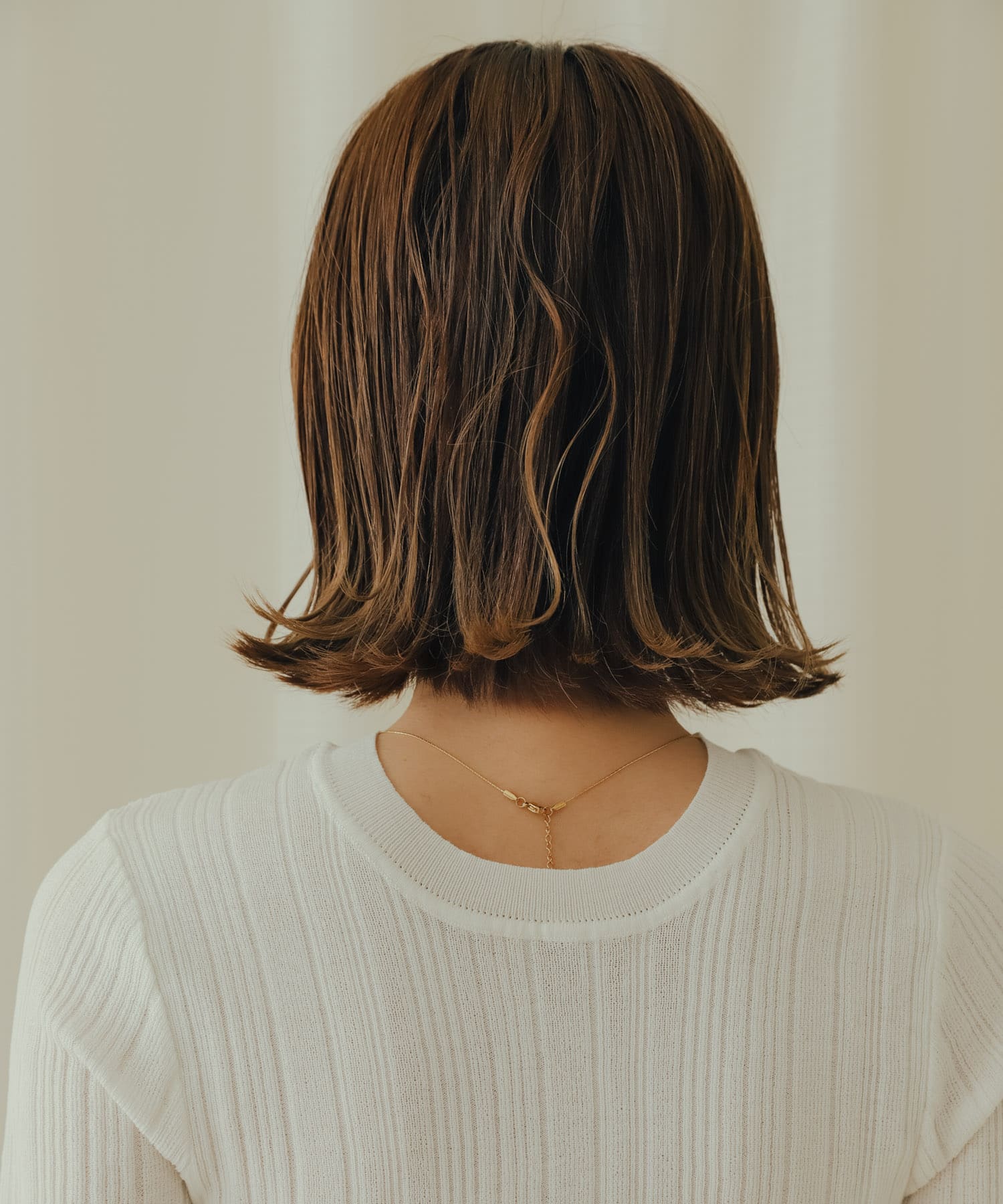 身長：169cm サイズ：one