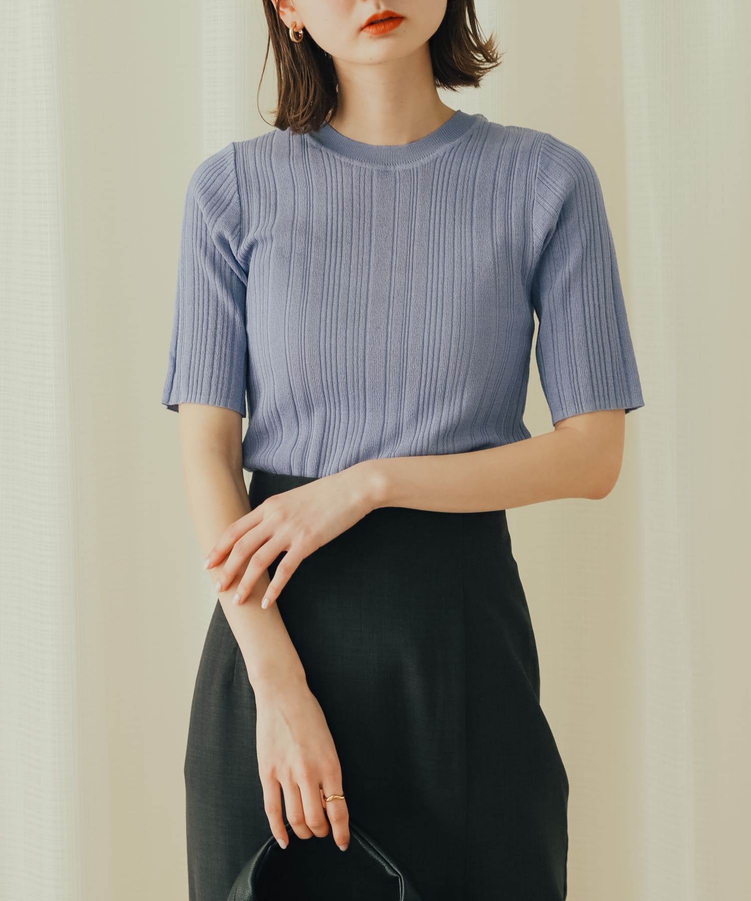 身長：169cm サイズ：one