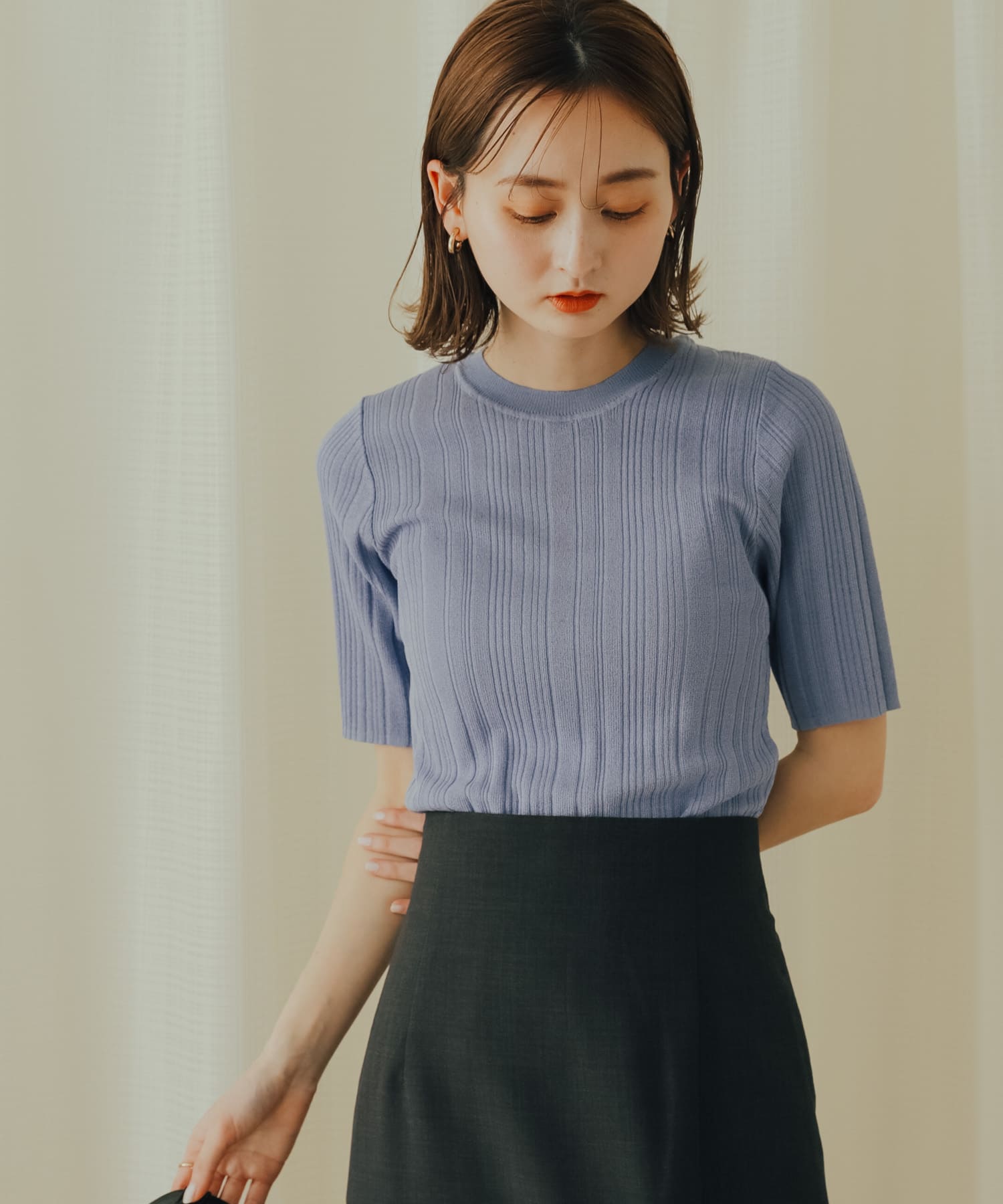 身長：169cm サイズ：one