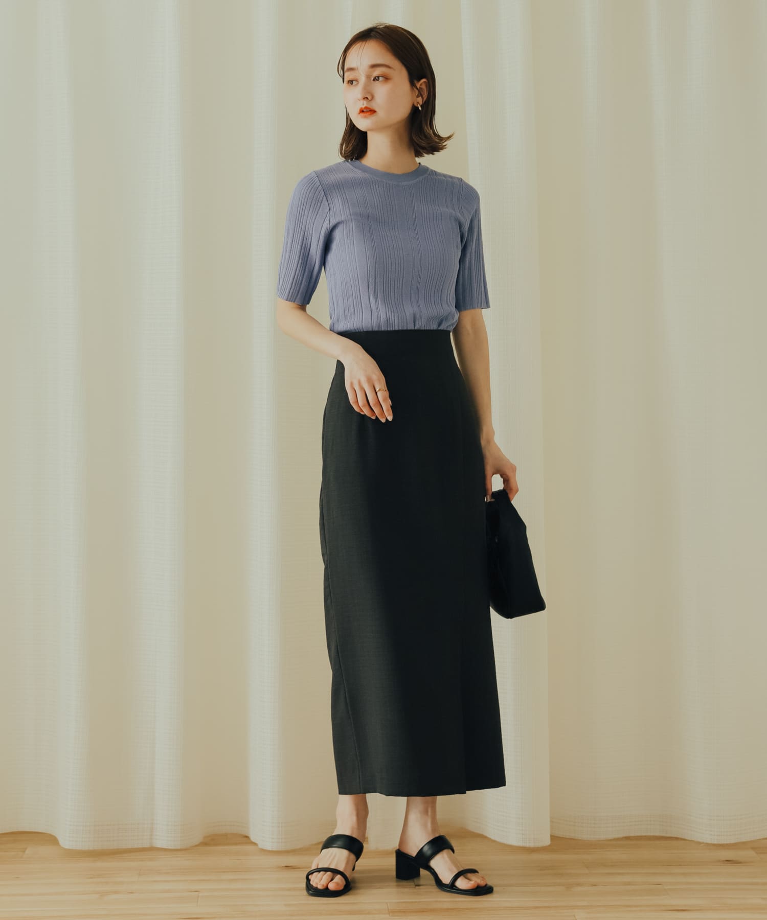 身長：169cm サイズ：one