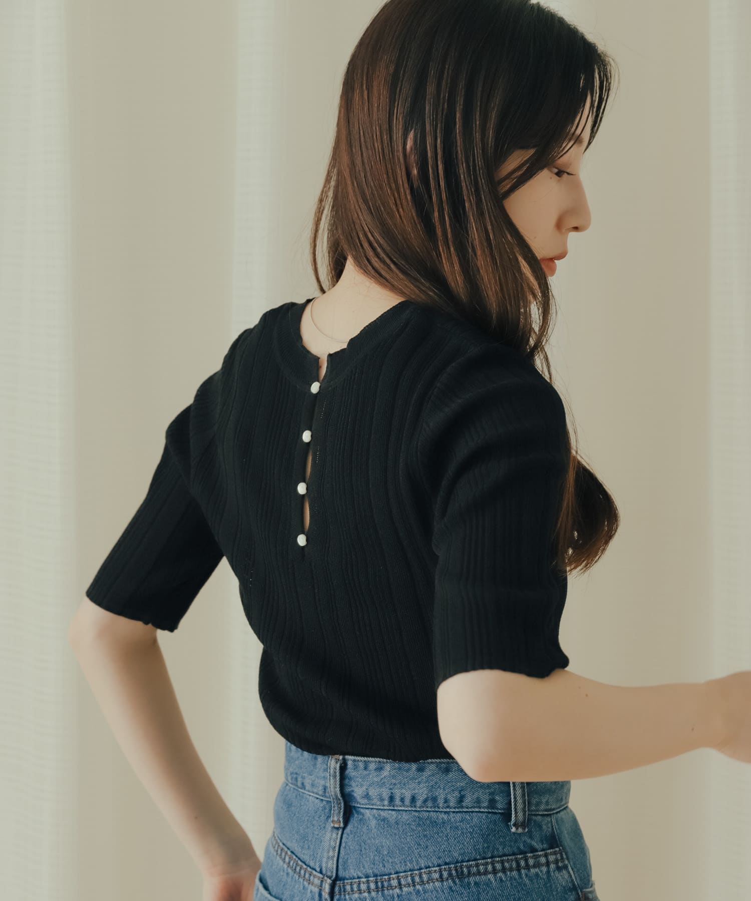 身長：156cm サイズ：one