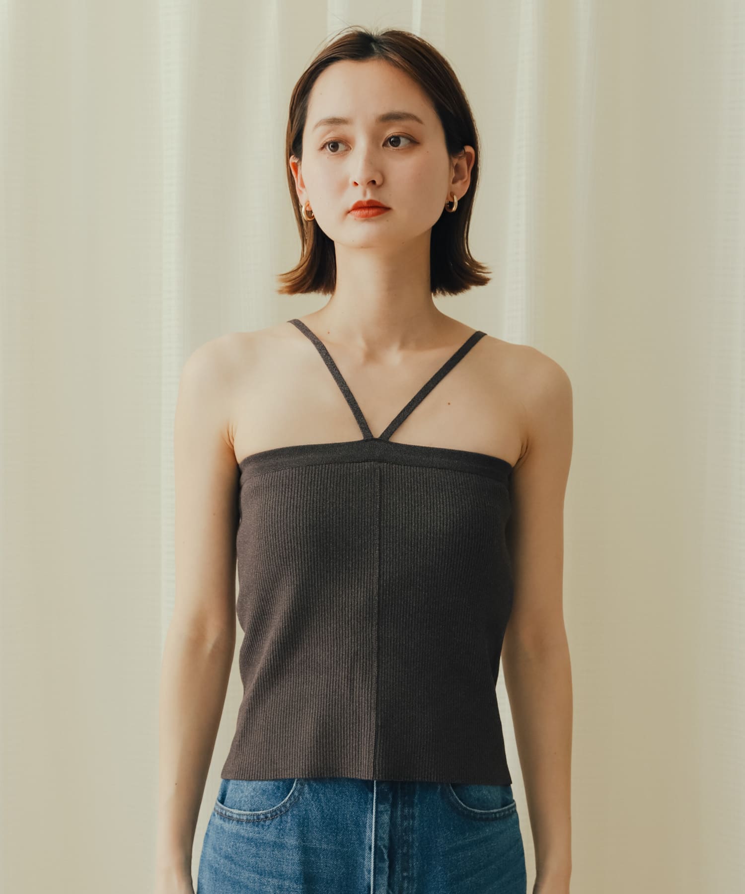 身長：169cm サイズ：one