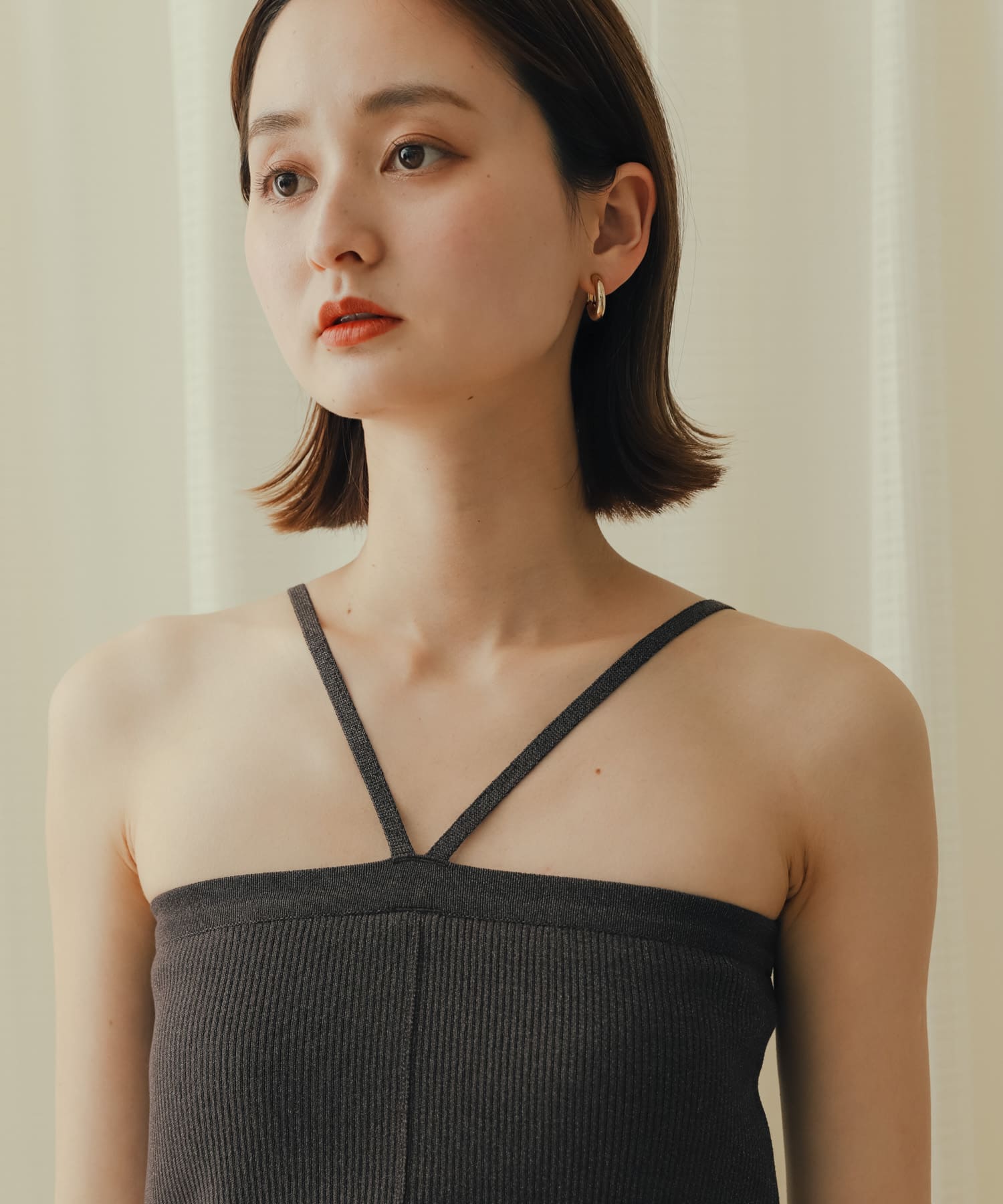 身長：169cm サイズ：one