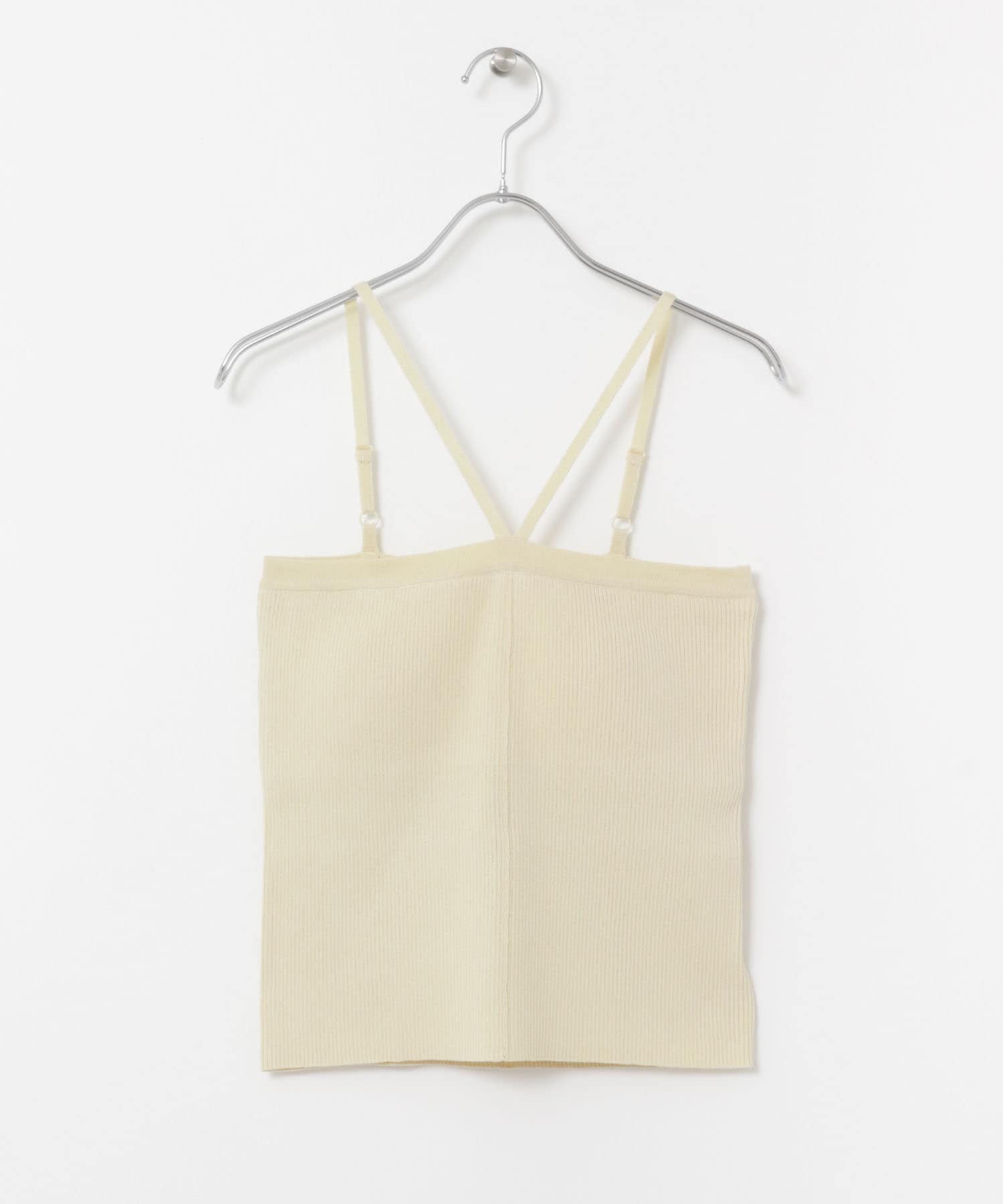 ホルターネックニットキャミソール BEIGE one