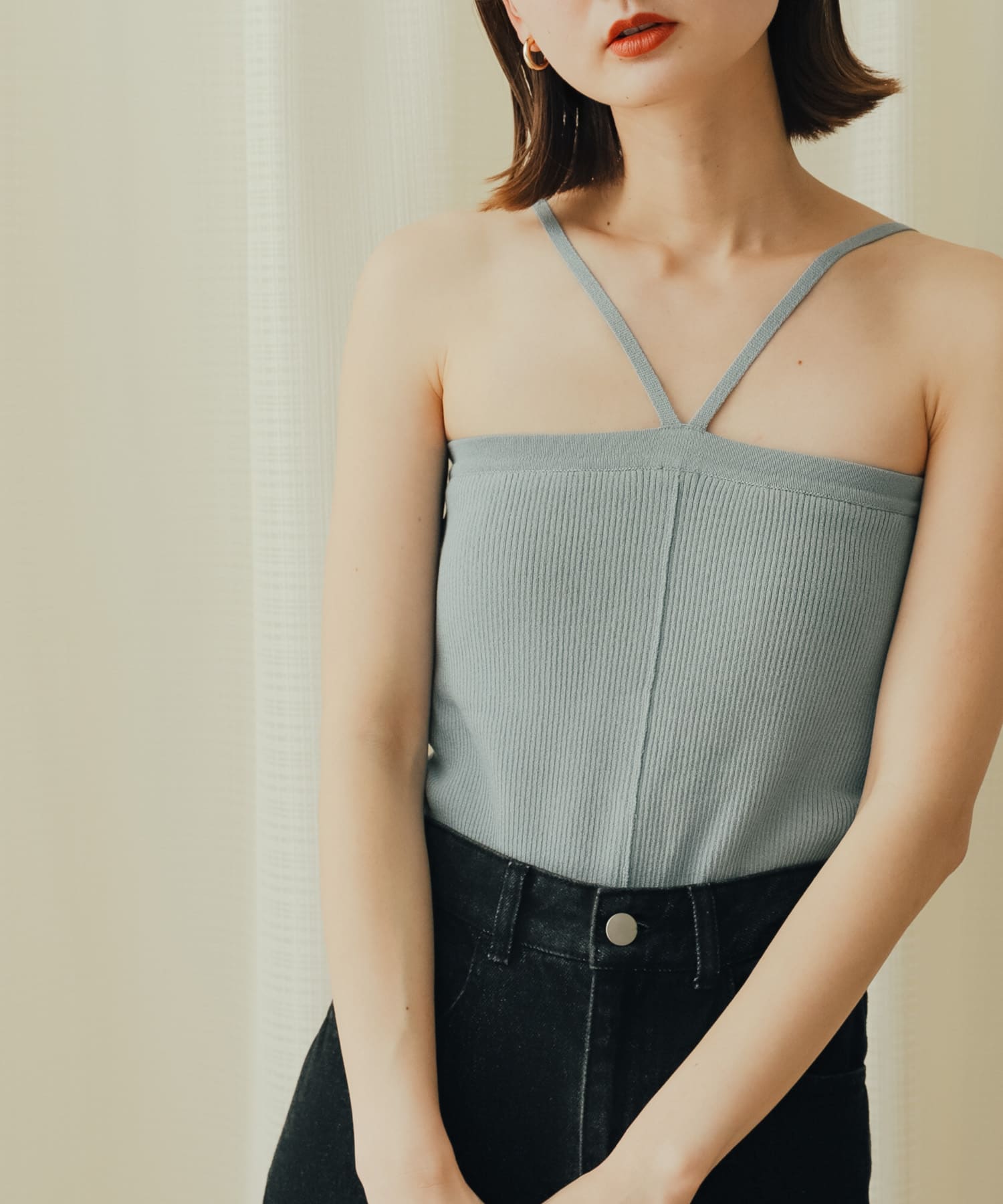 身長：169cm サイズ：one