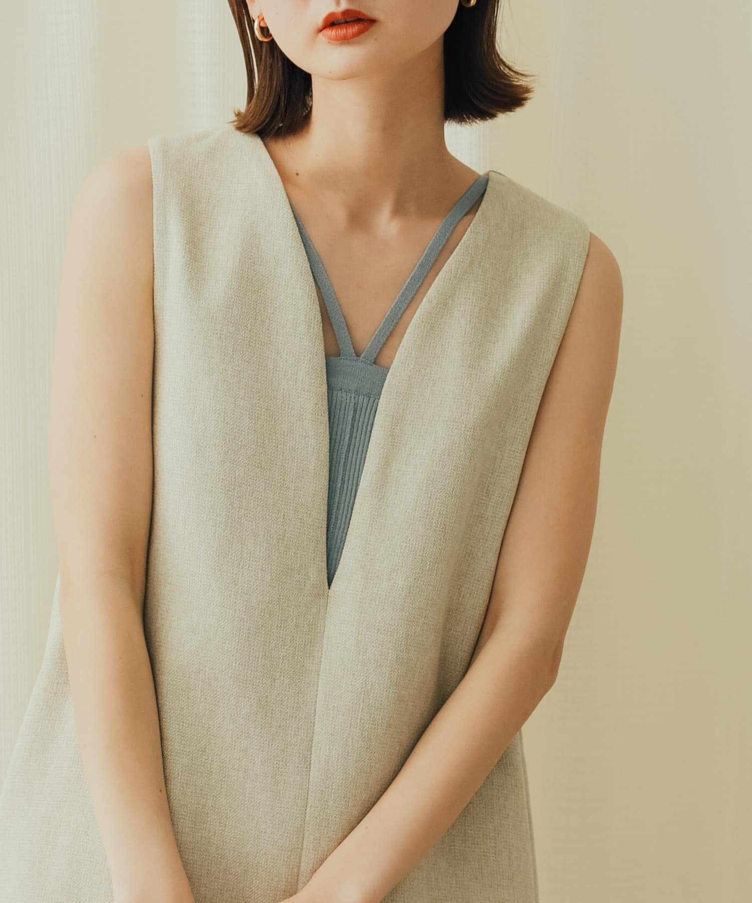 身長：169cm サイズ：one