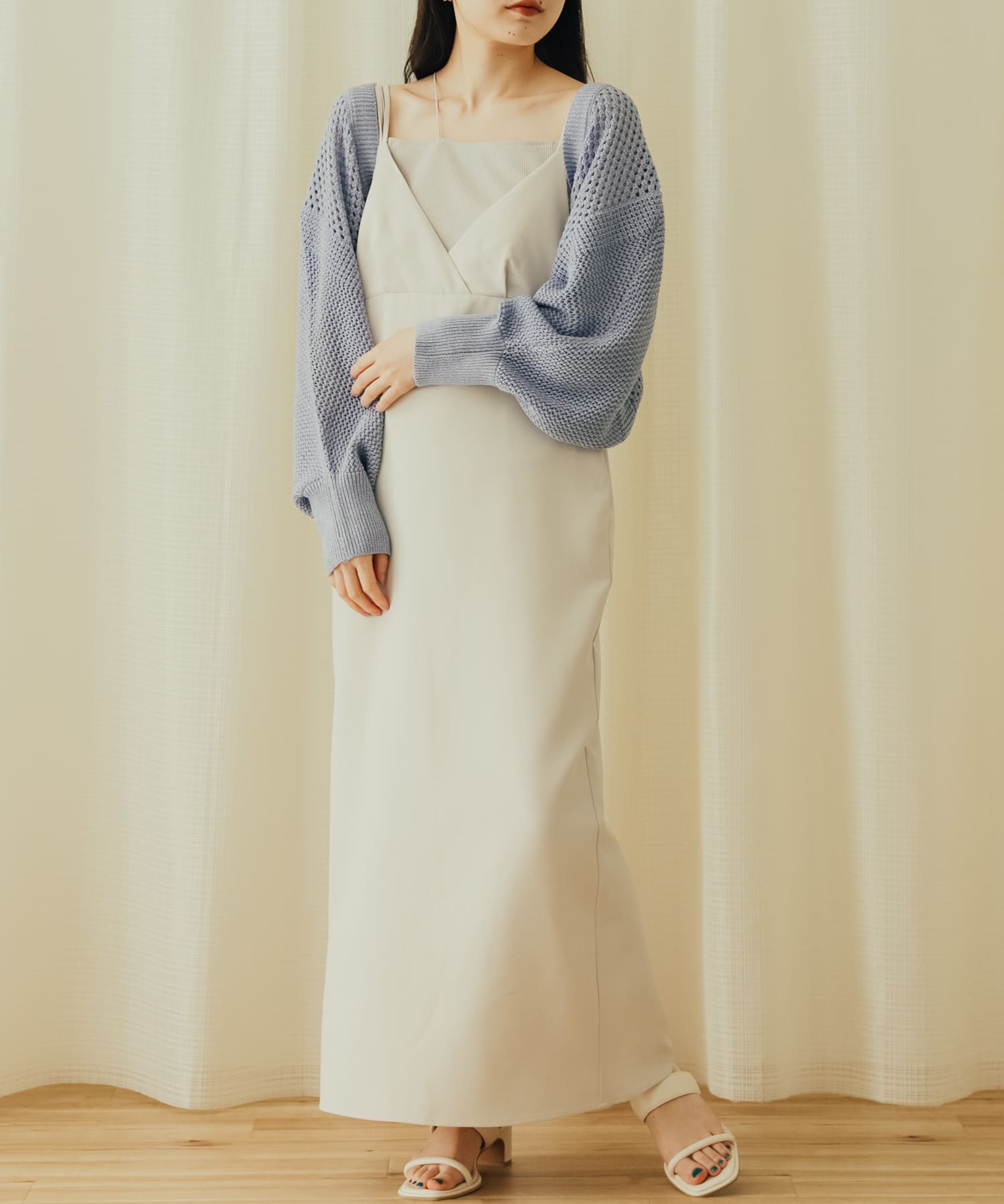 身長：156cm サイズ：one