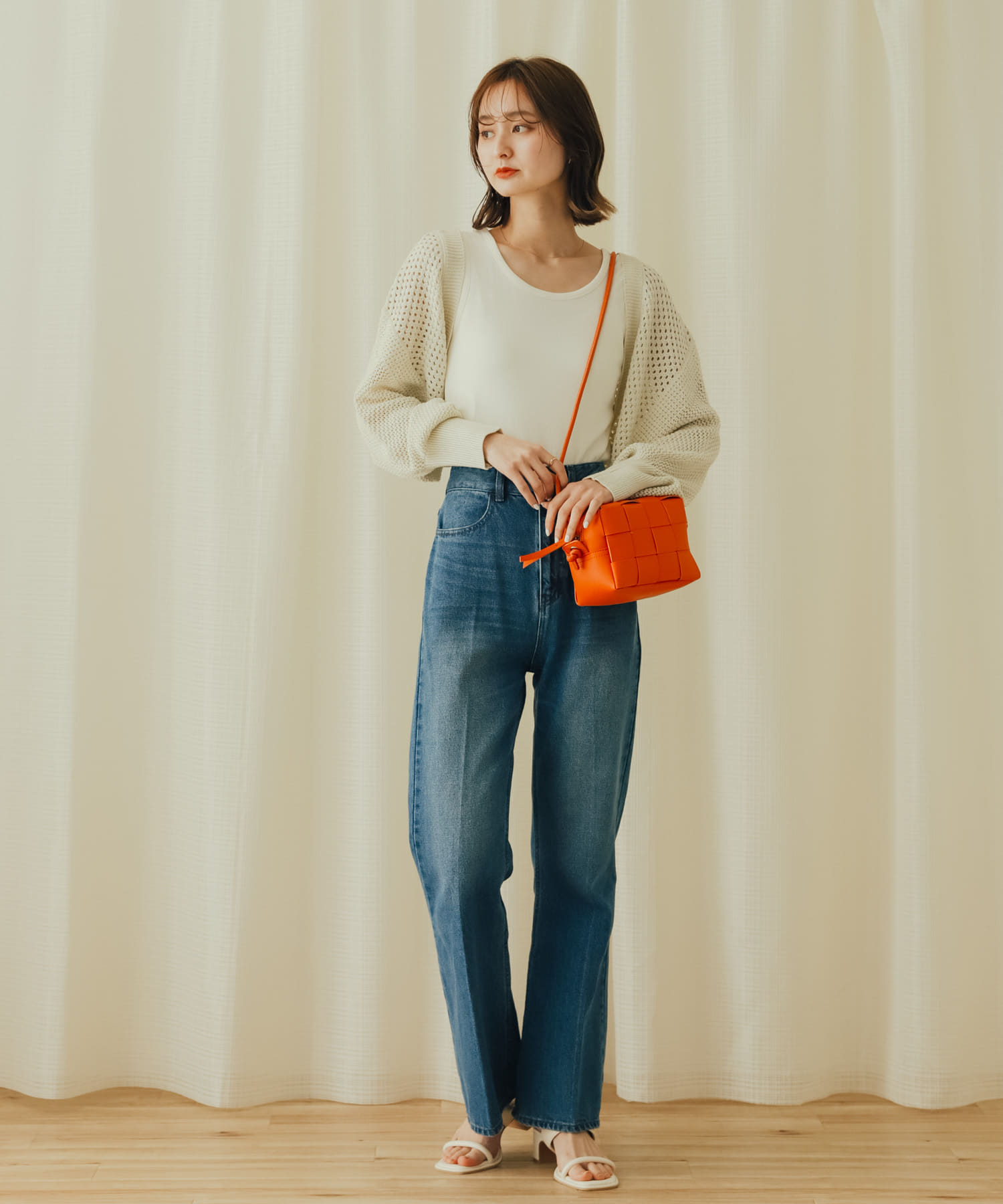 身長：169cm サイズ：one