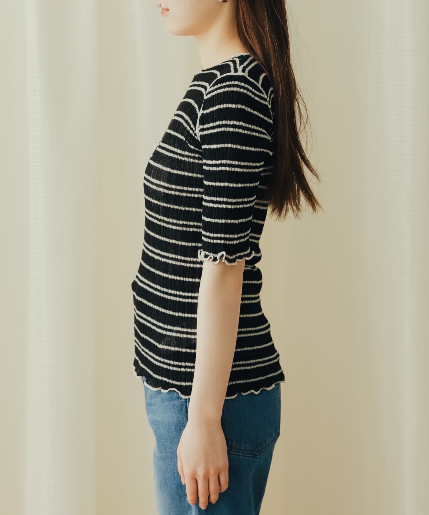 身長：156cm サイズ：one