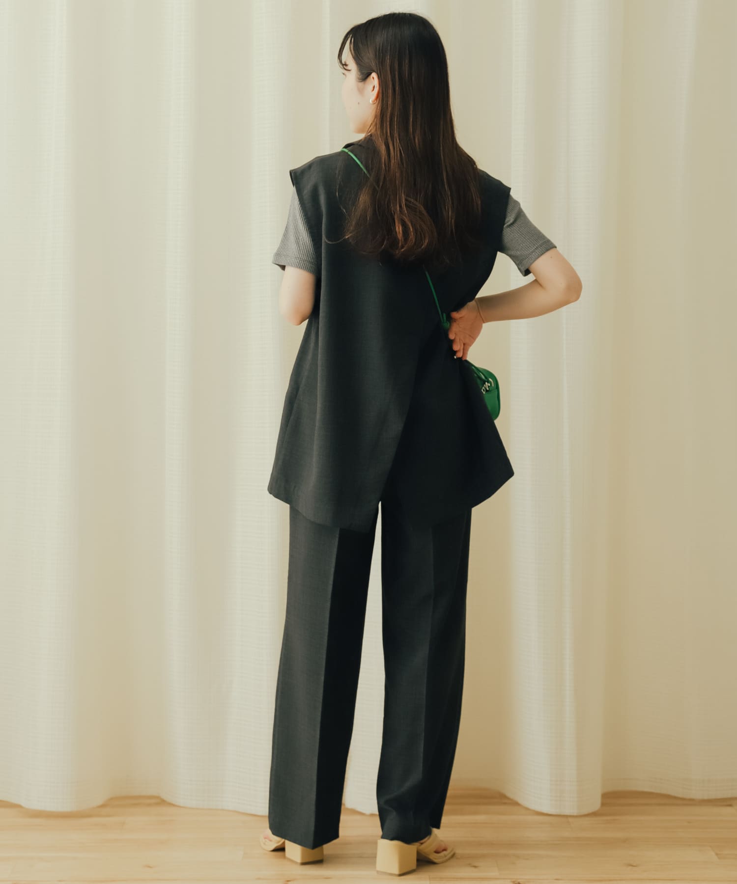 身長：156cm サイズ：S