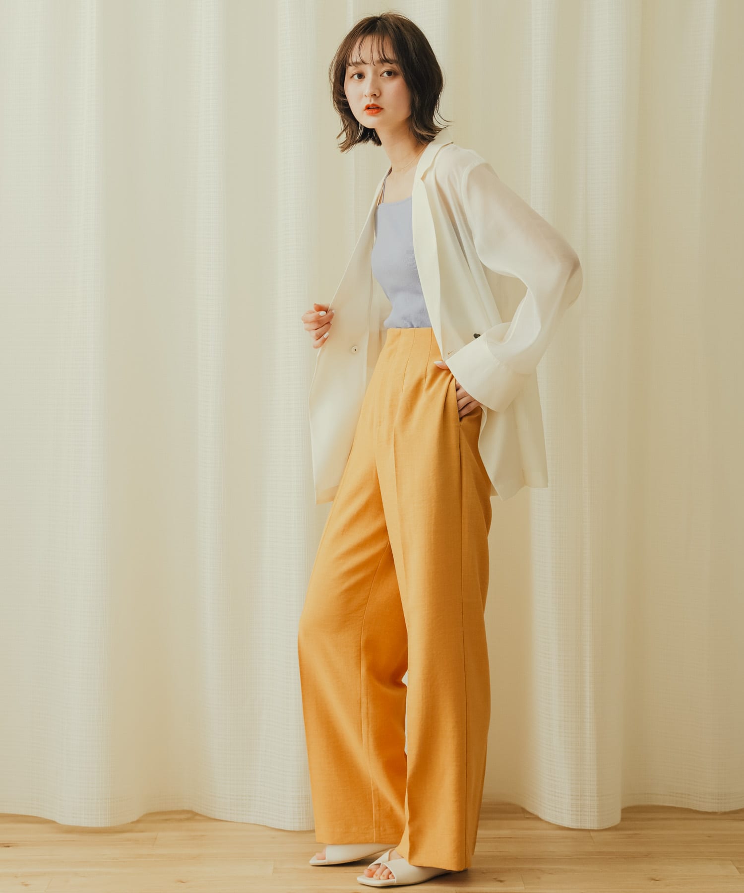 身長：169cm サイズ：L