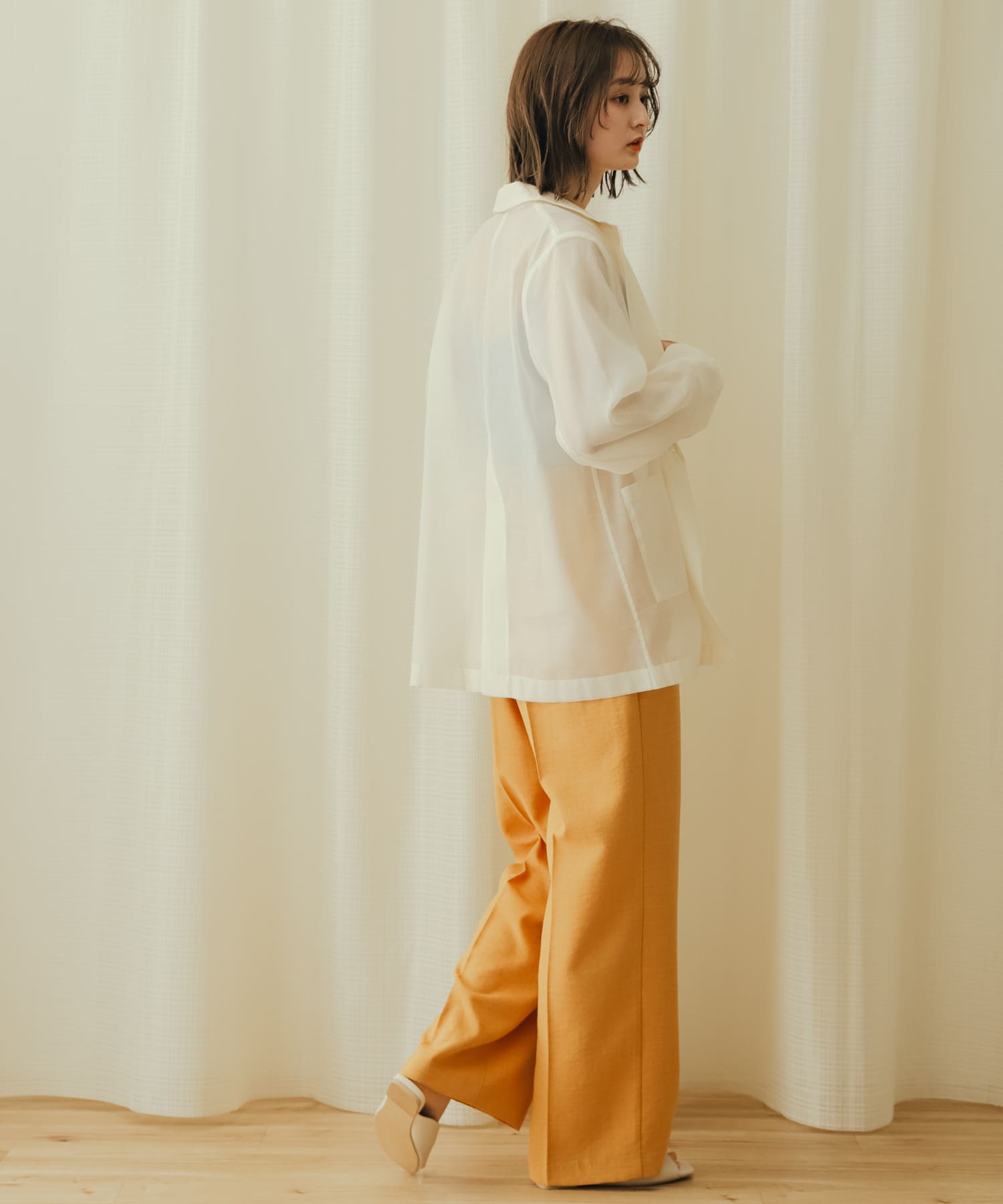 身長：169cm サイズ：L