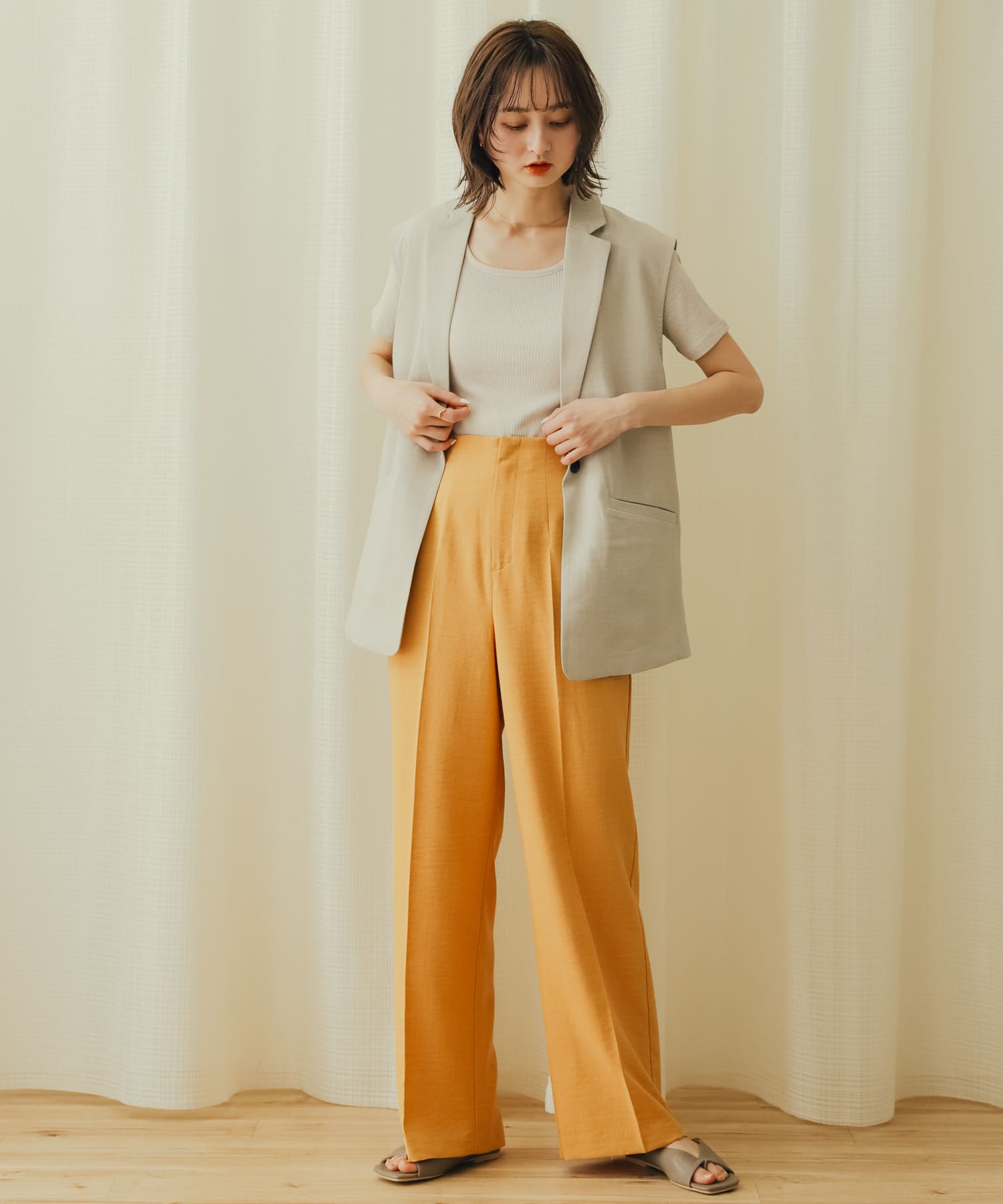 身長：169cm サイズ：L