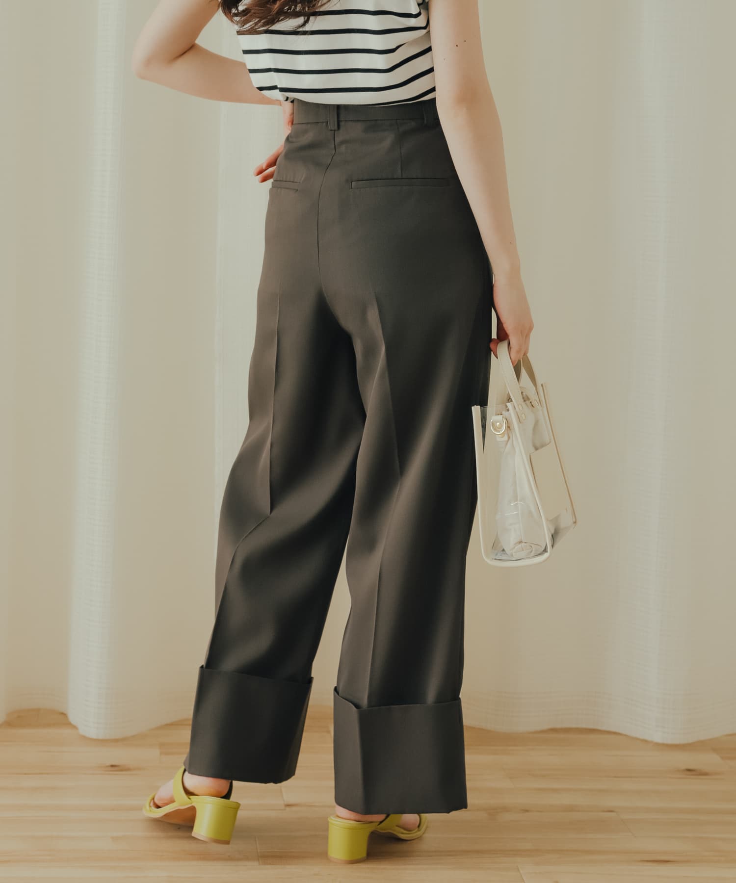 身長：156cm サイズ：M