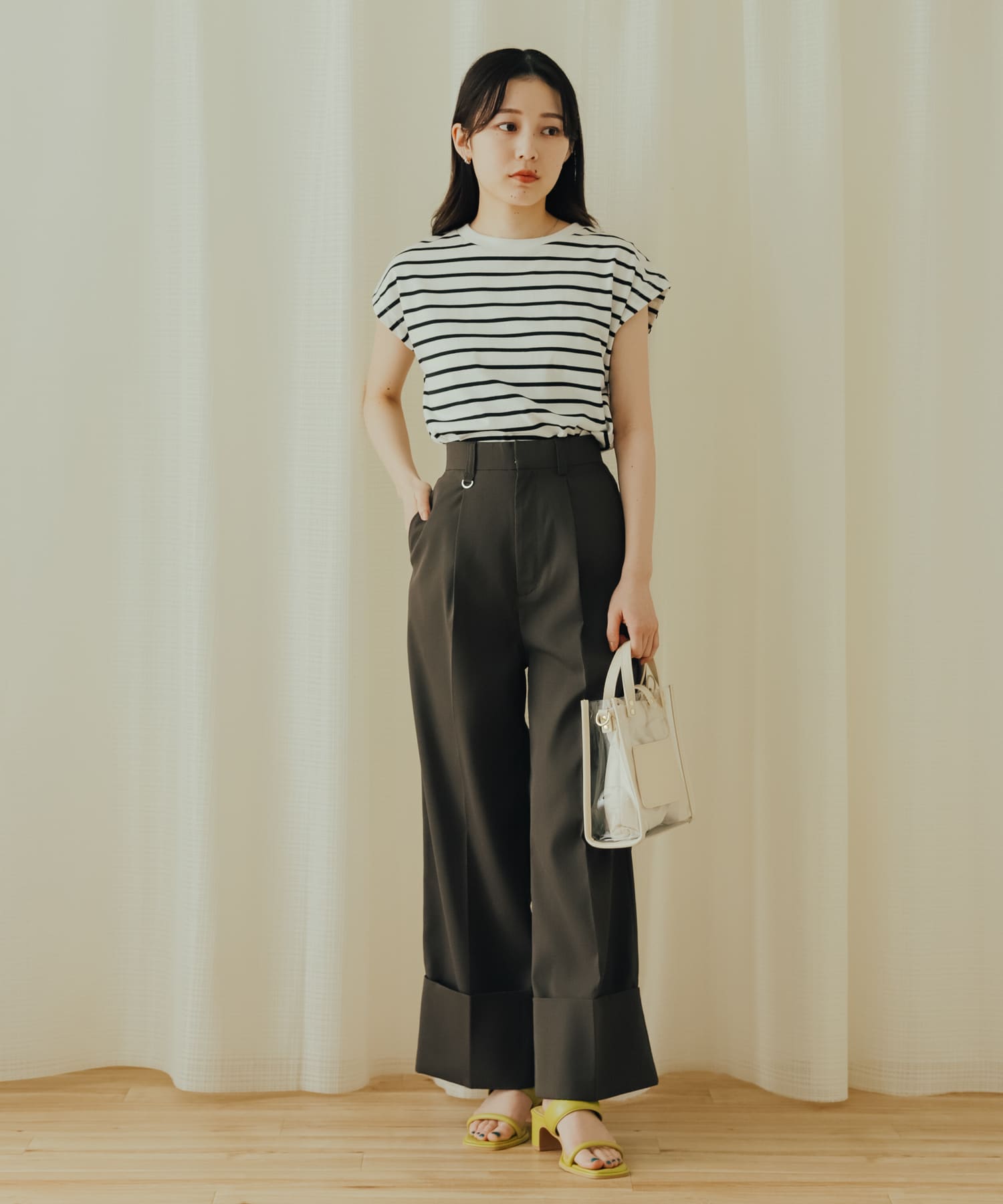 身長：156cm サイズ：M