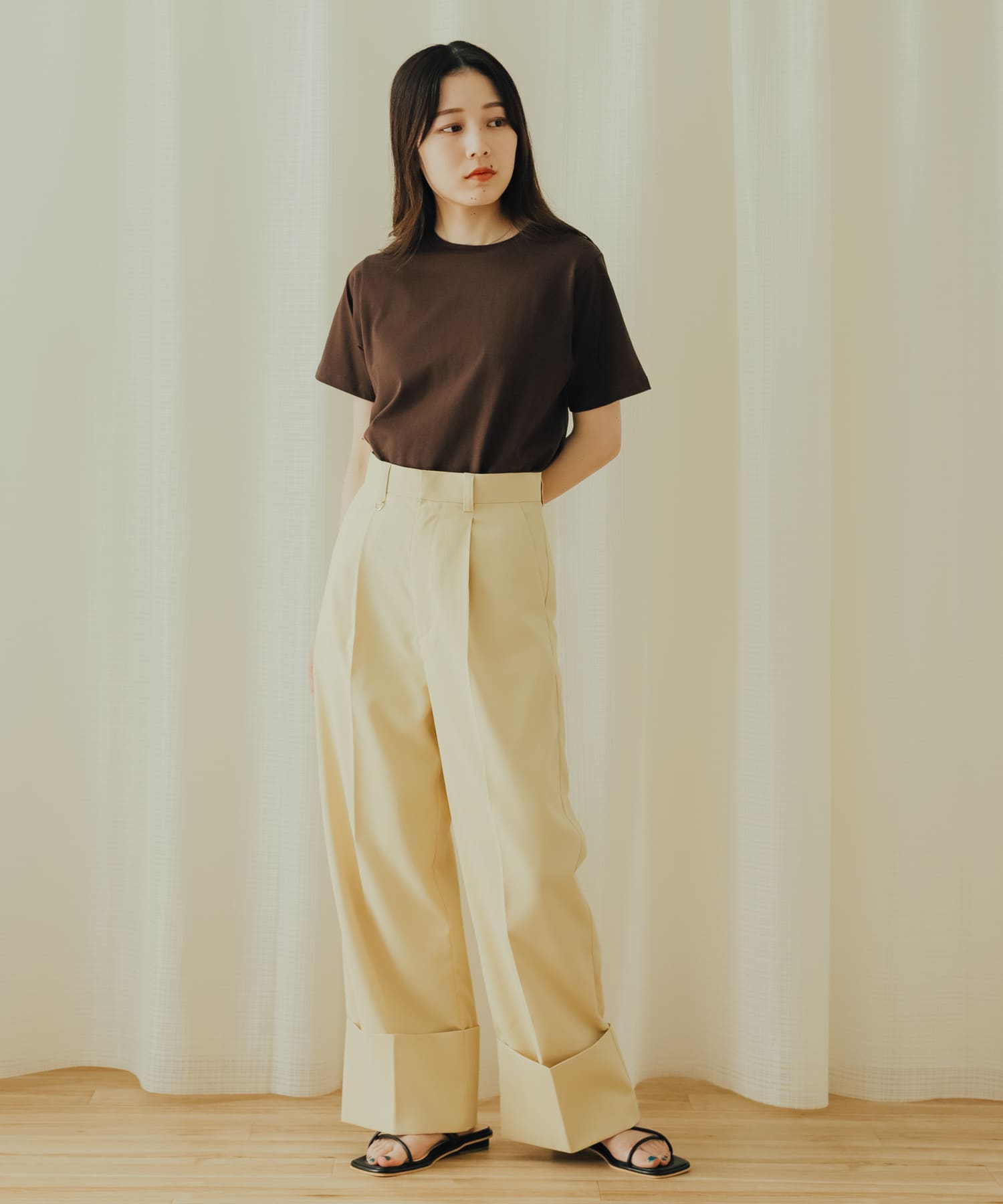 身長：156cm サイズ：M