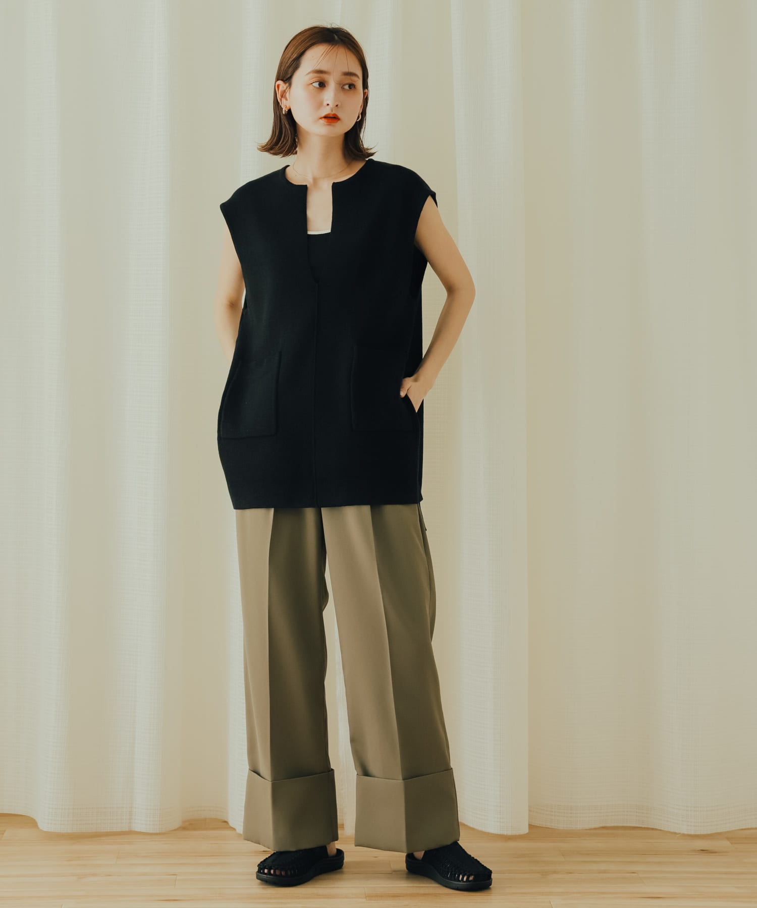 身長：169cm サイズ：M