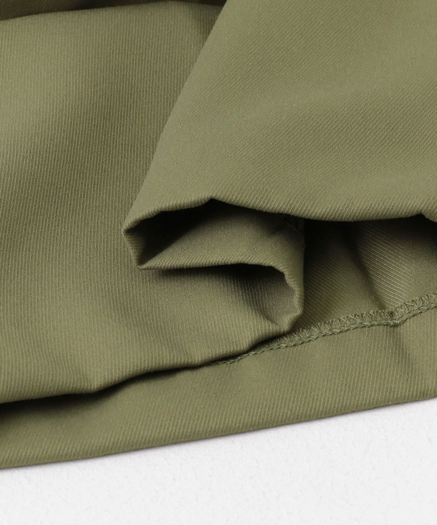 センタープレスダブルワイドパンツ KHAKI S