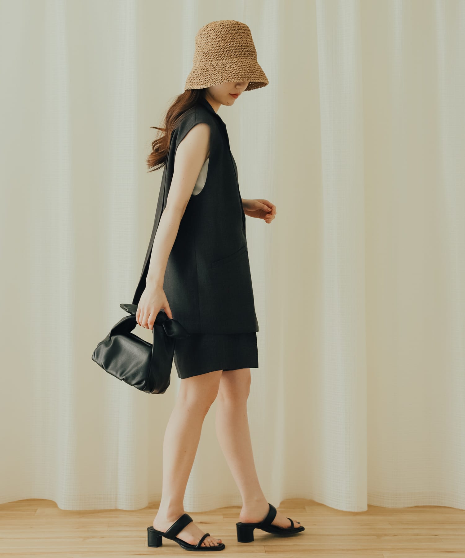 身長：156cm サイズ：S