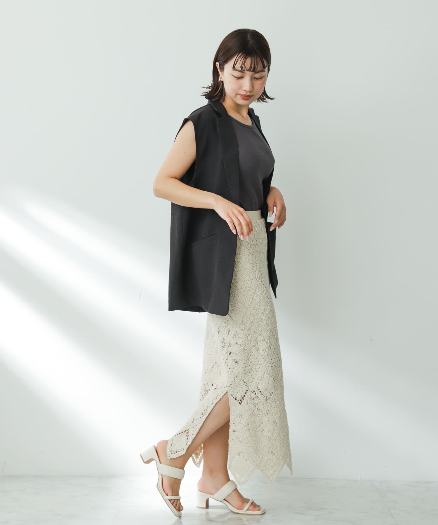 身長：158cm サイズ：M