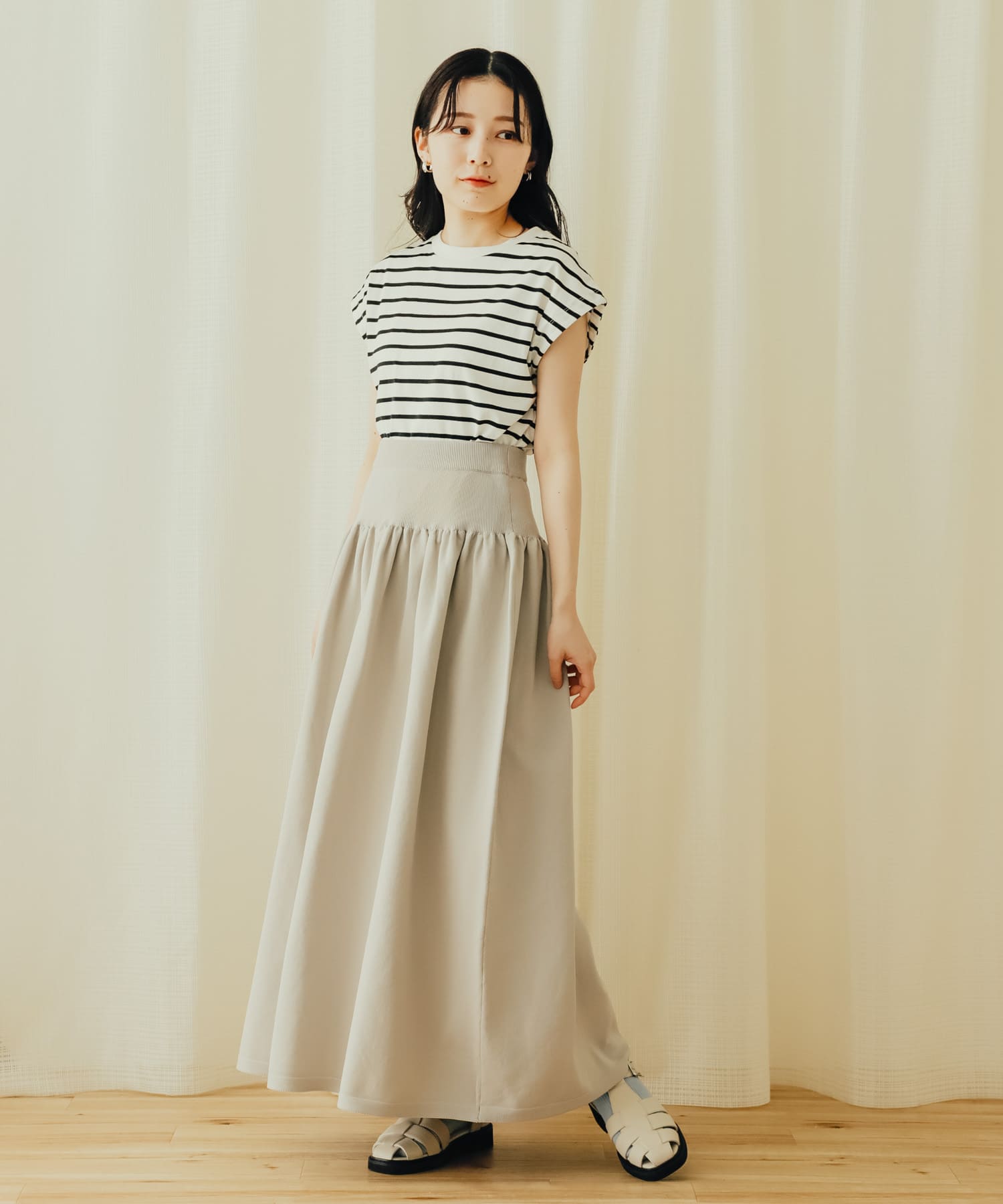 身長：156cm サイズ：one