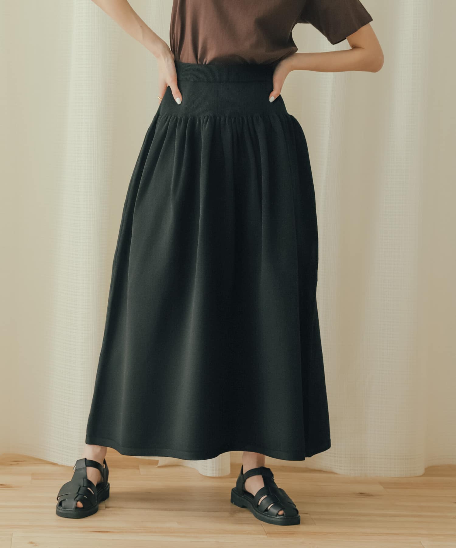 身長：169cm サイズ：one