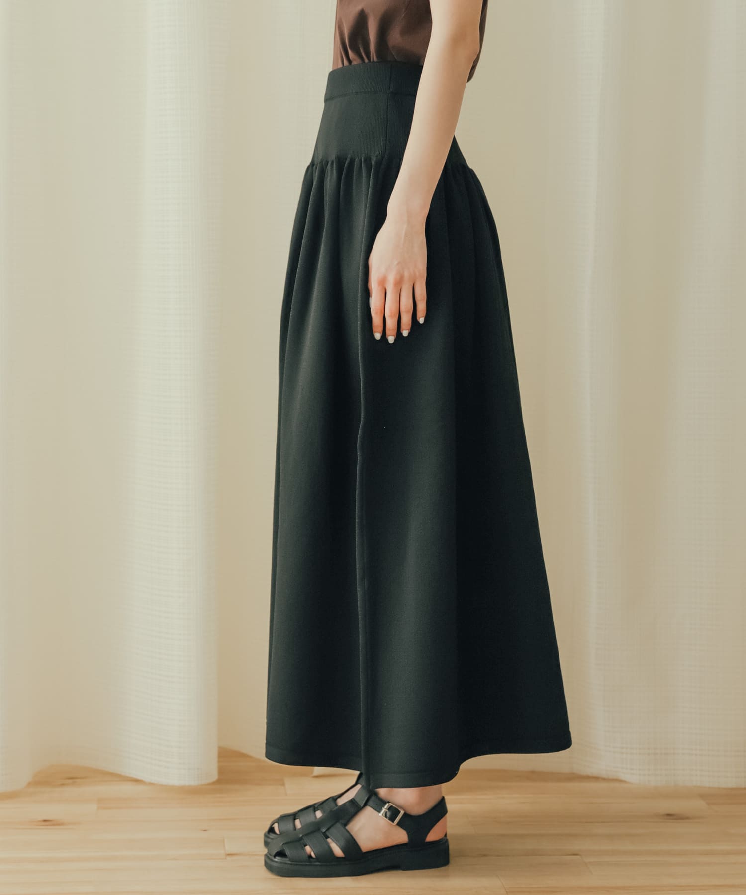 身長：169cm サイズ：one