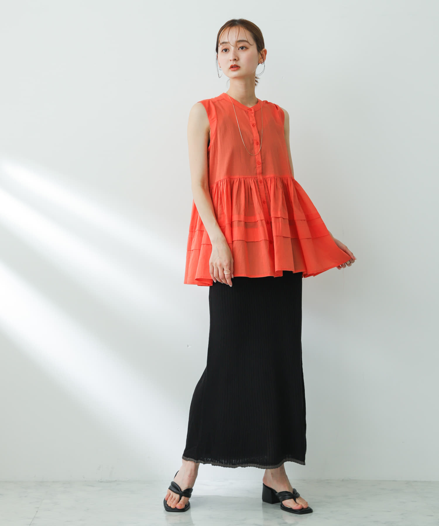 身長：169cm サイズ：one