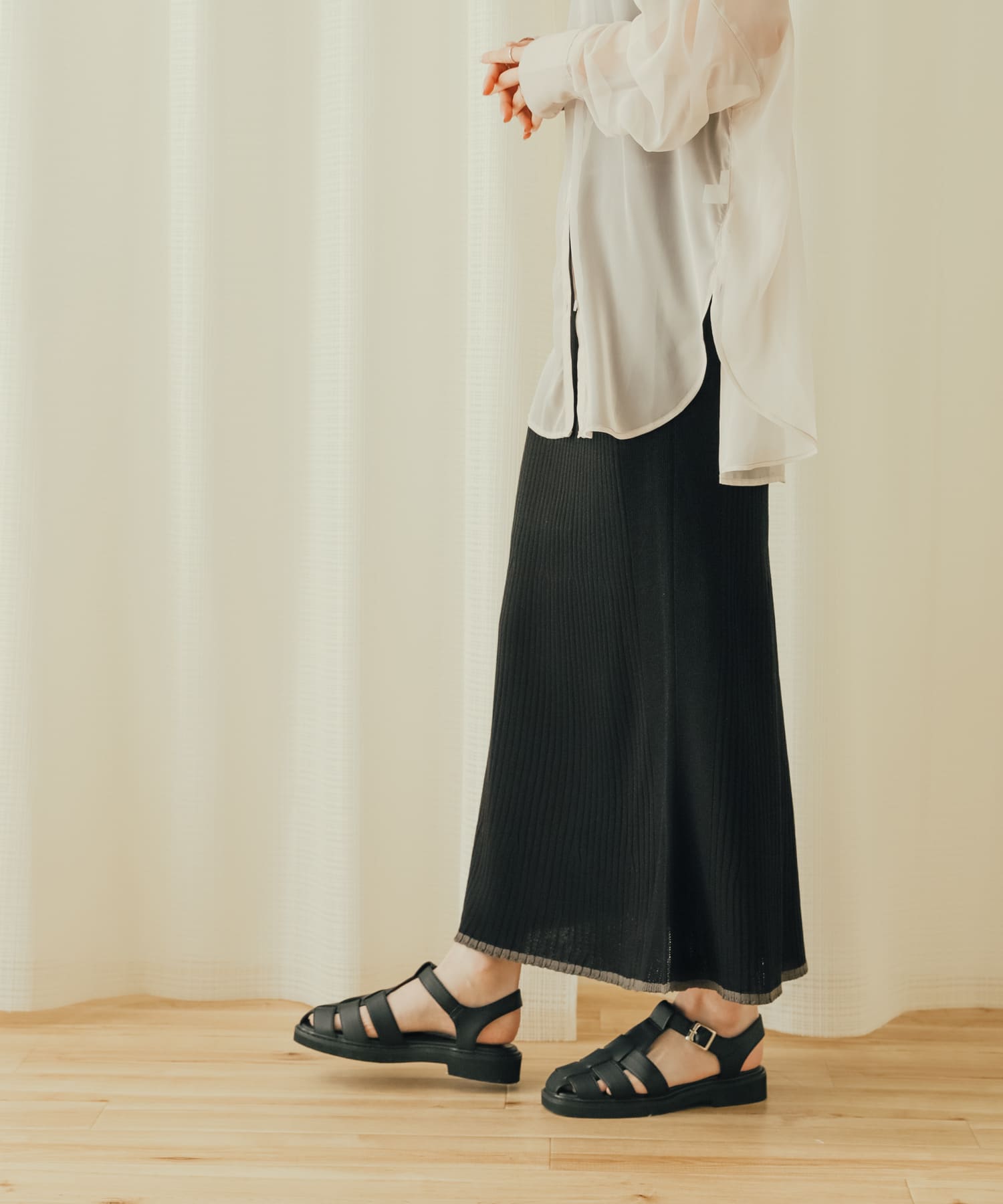 身長：169cm サイズ：one