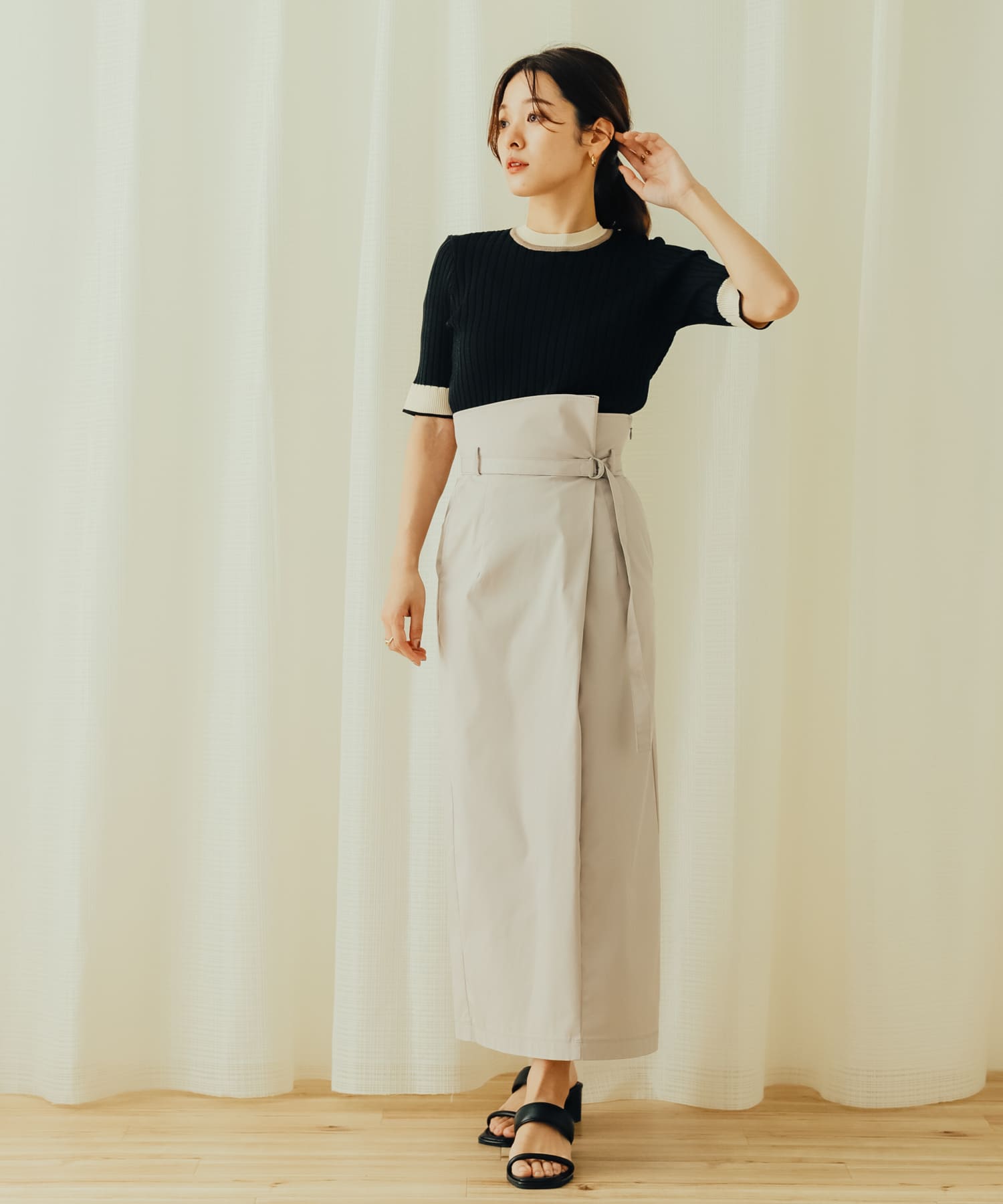 身長：155cm サイズ：S