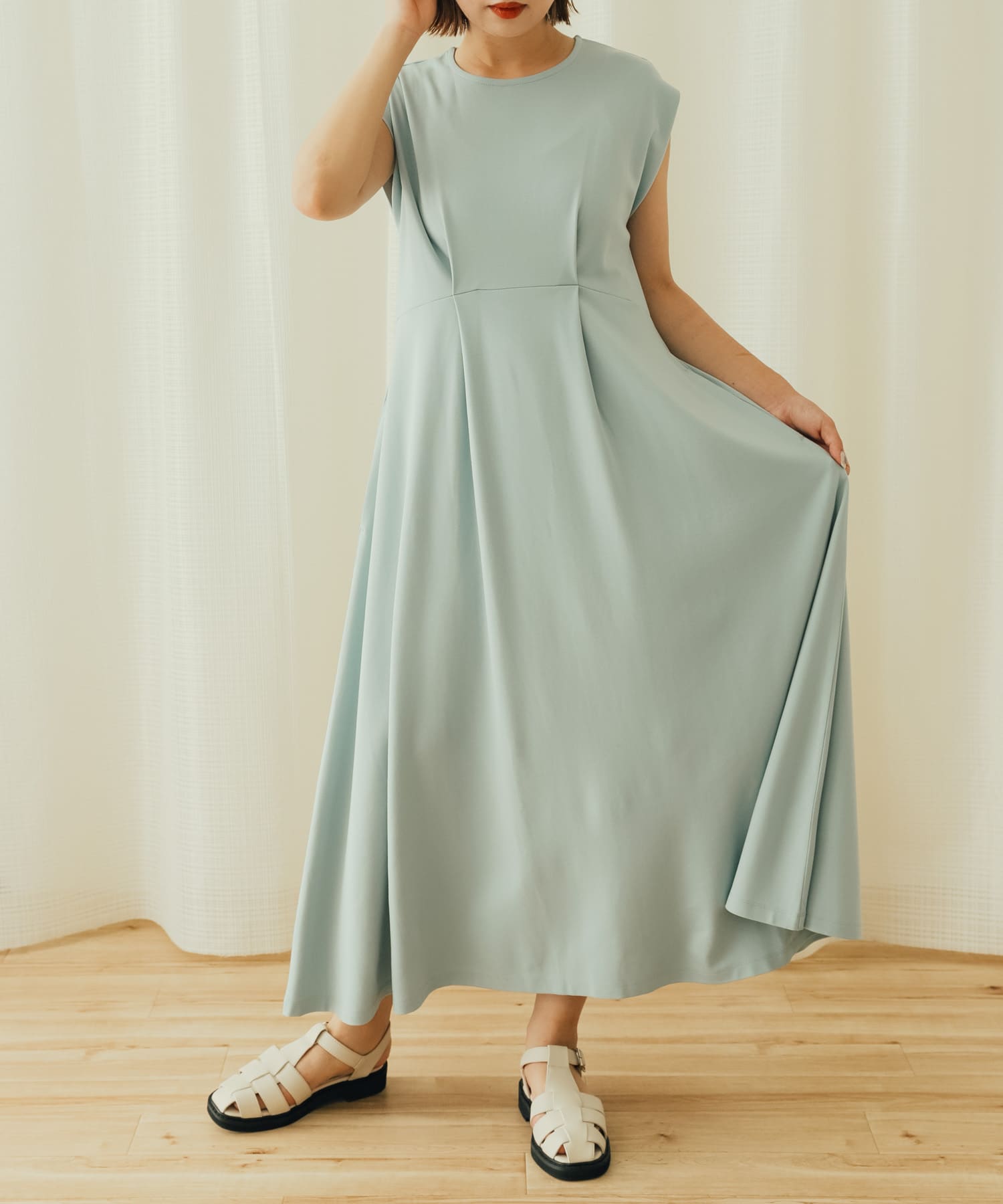 身長：158cm サイズ：one