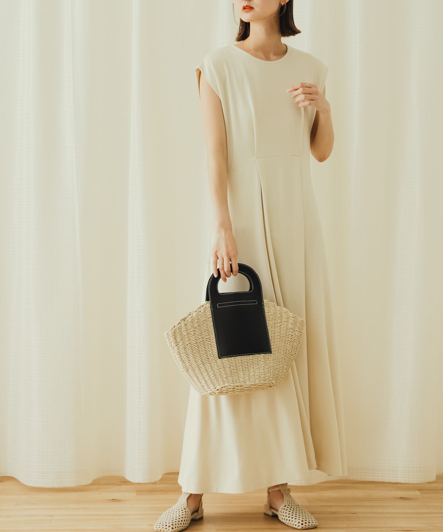 身長：169cm サイズ：one