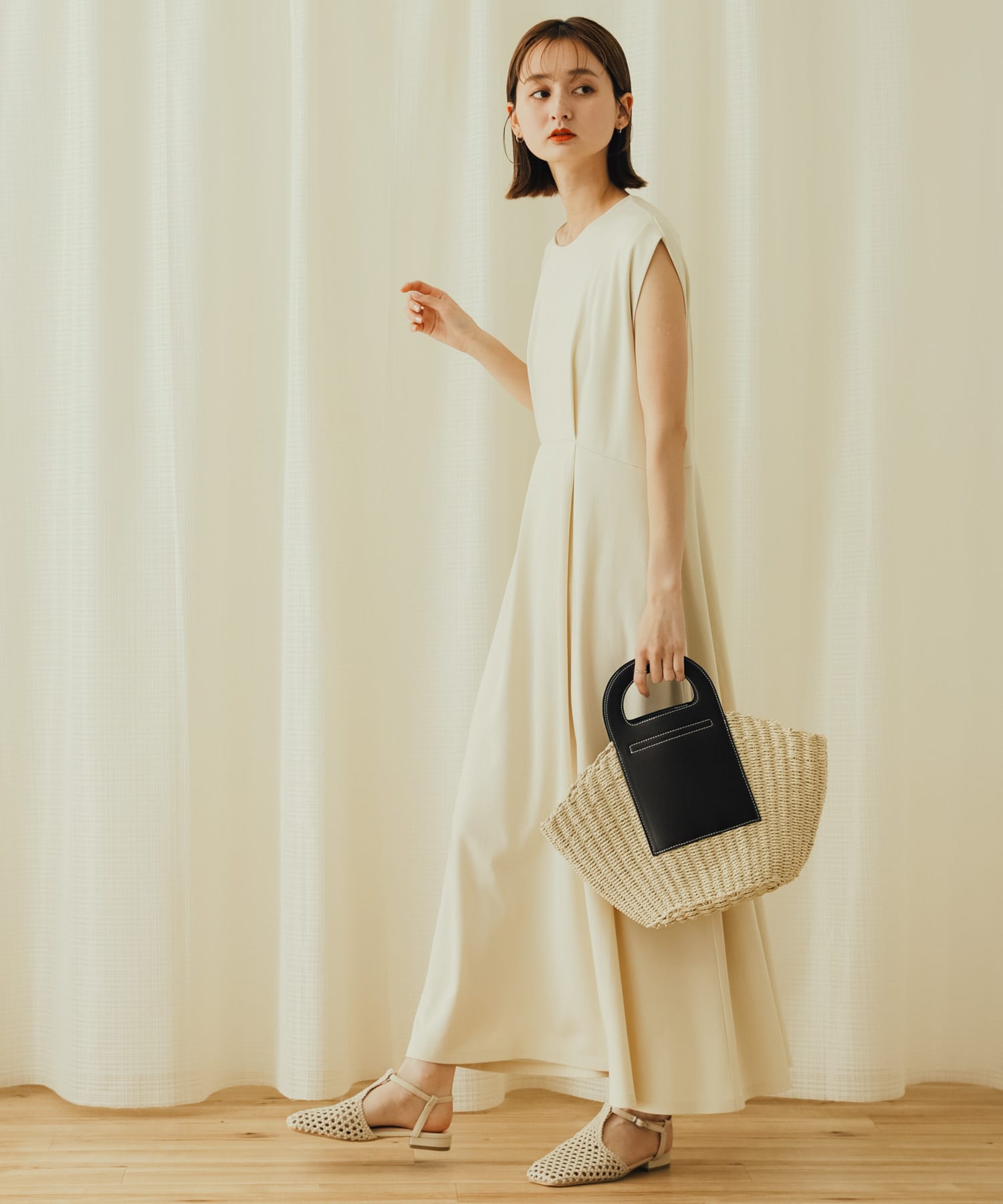 身長：169cm サイズ：one