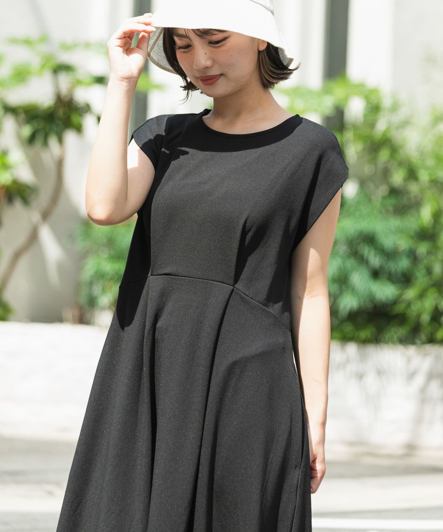 身長：158cm サイズ：one