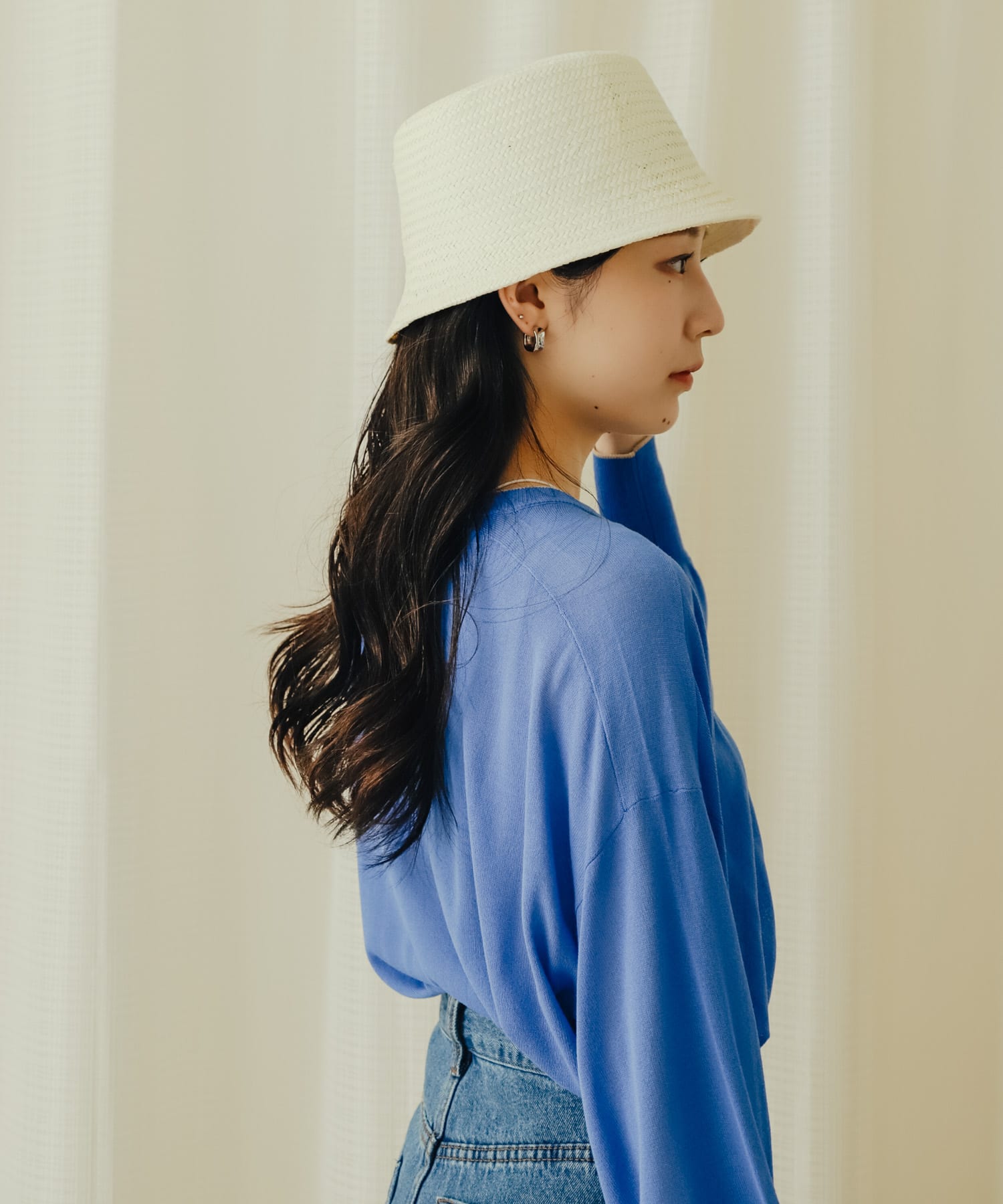 ペーパーシートバケットハット IVORY one