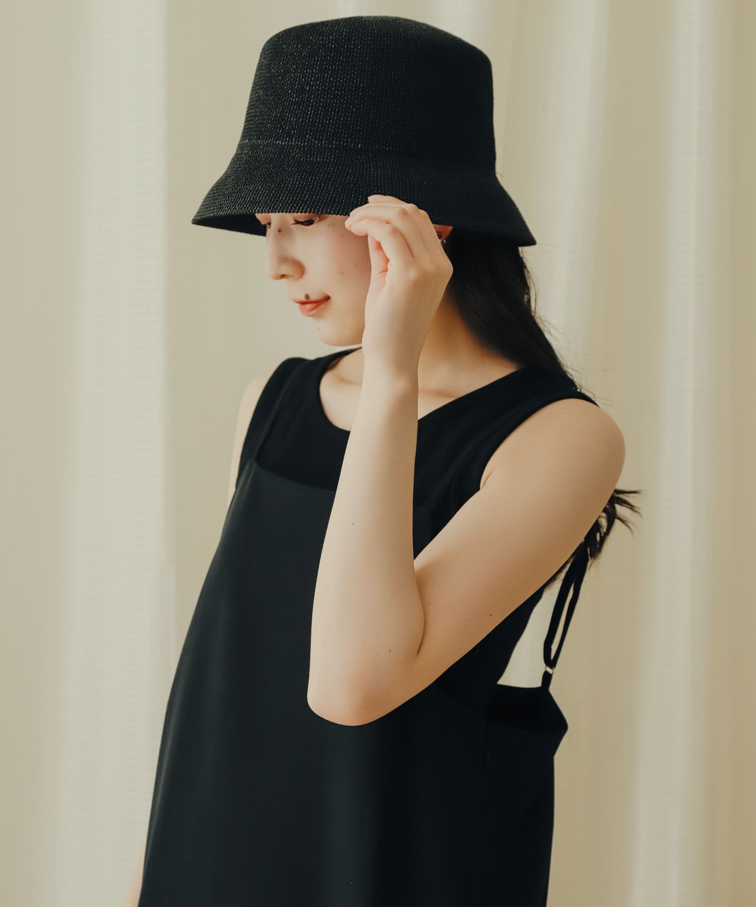 サーモバケットハット BLACK one