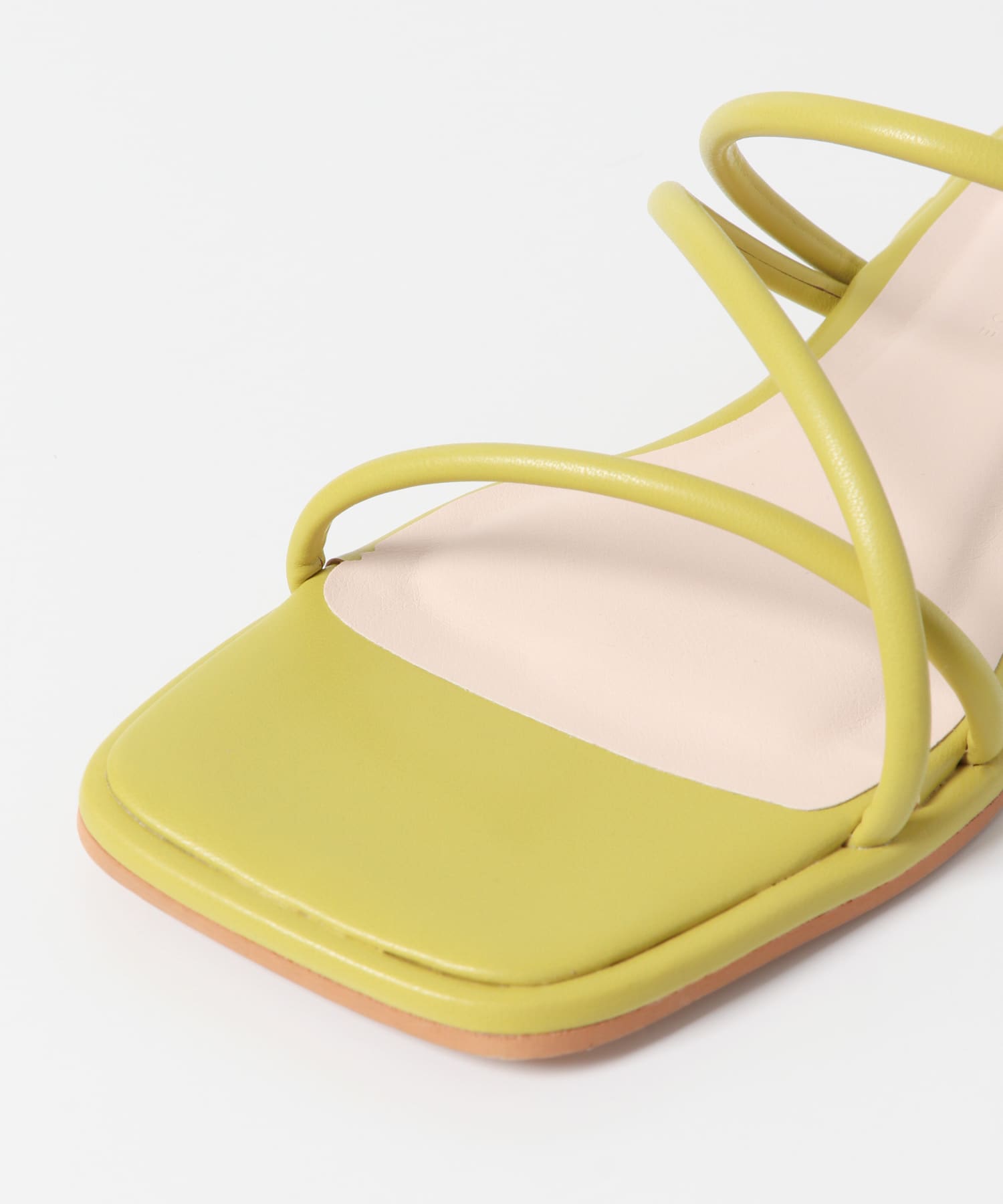 コードアシメサンダル YELLOW S