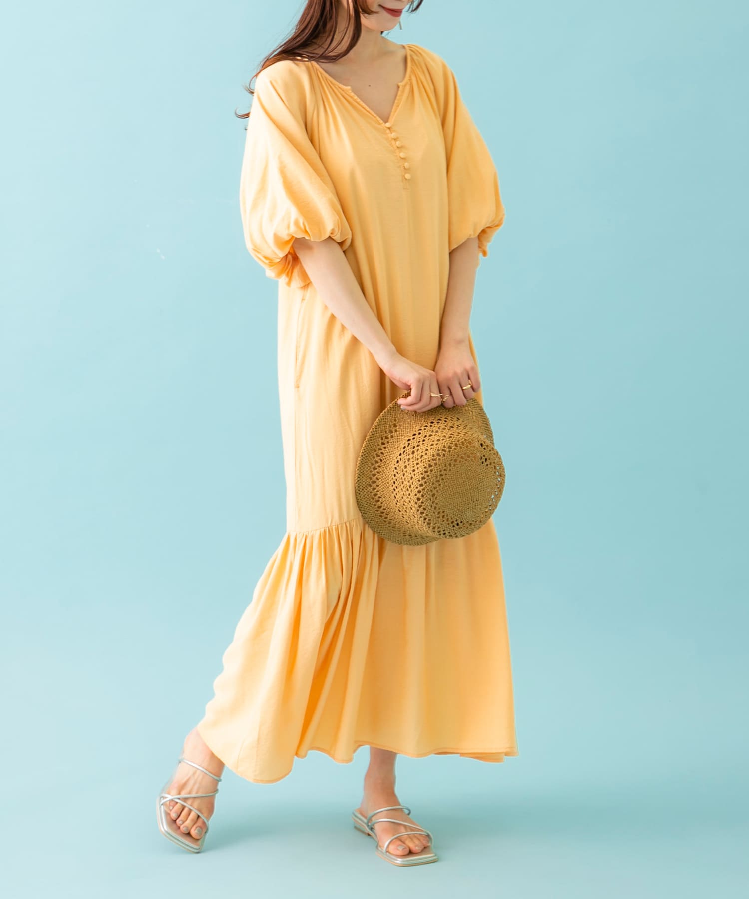 コードアシメサンダル SILVER S