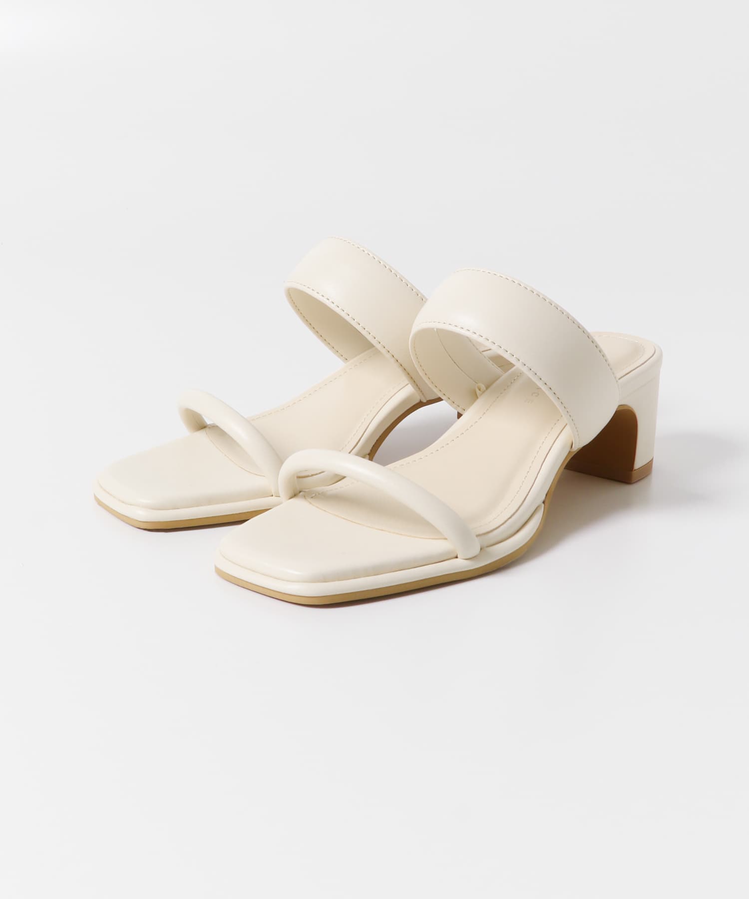ダブルバンドサンダル IVORY S